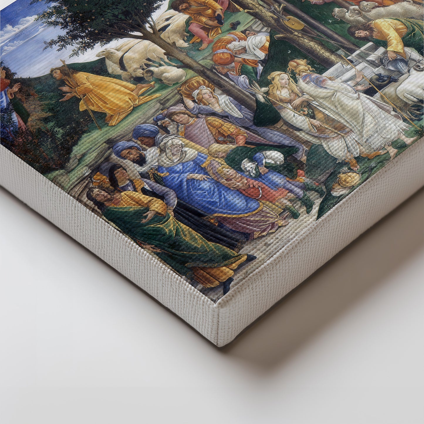 Youth of Moses (1481–1482) – Sandro Botticelli