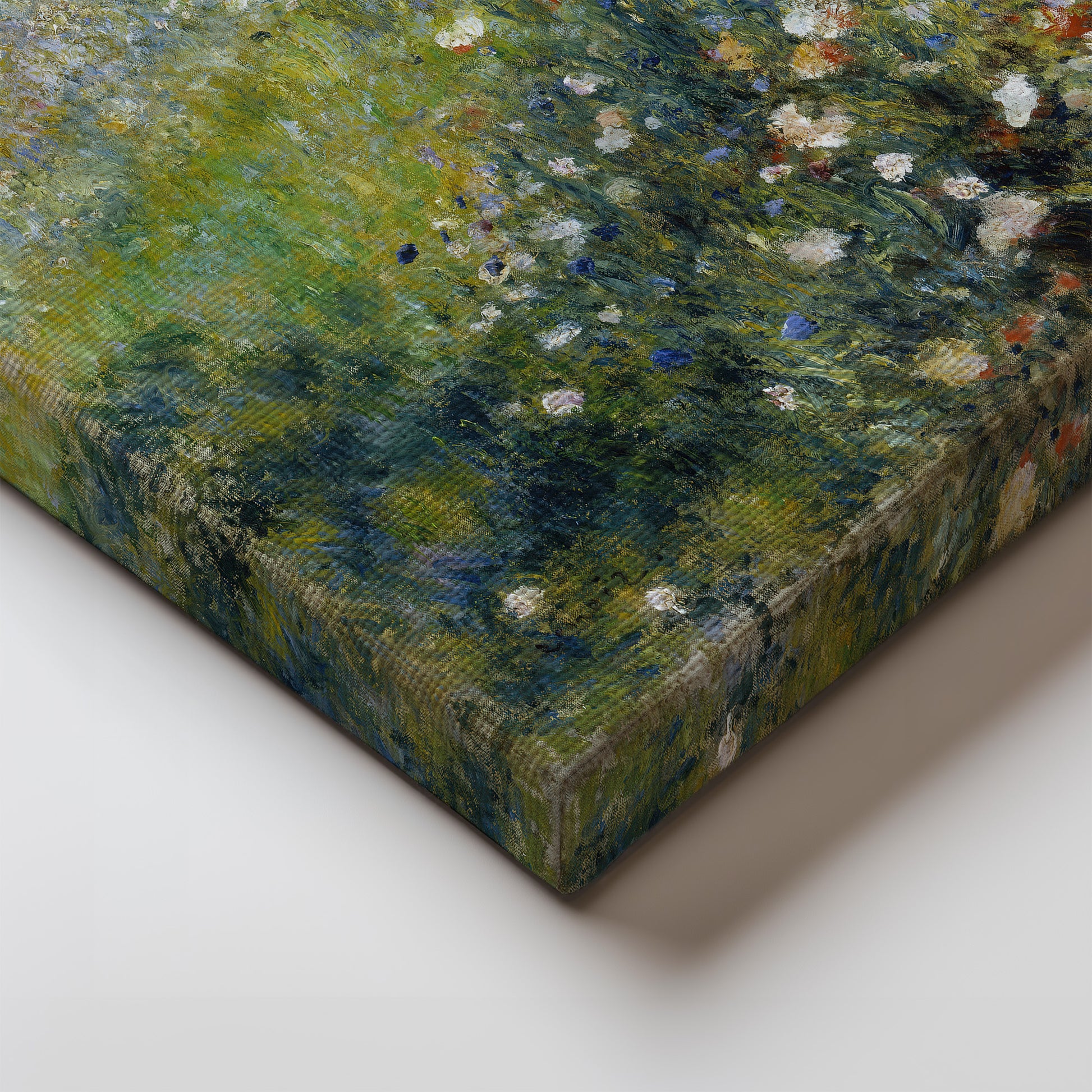 Woman with a Parasol in a Garden (1875) – Pierre-Auguste Renoir