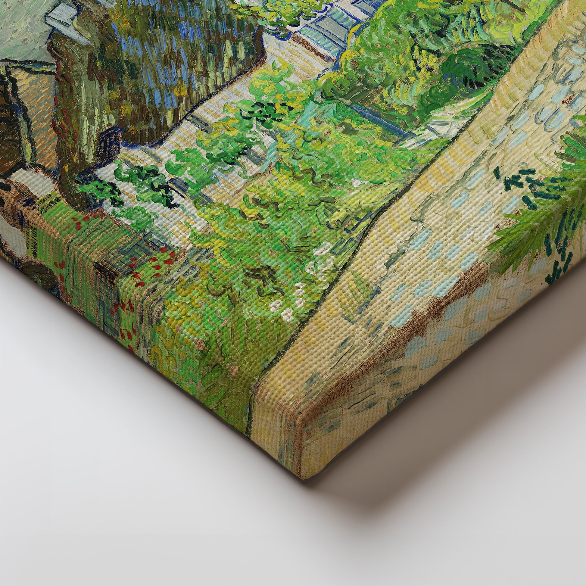 Houses at Auvers (1890) – Vincent van Gogh