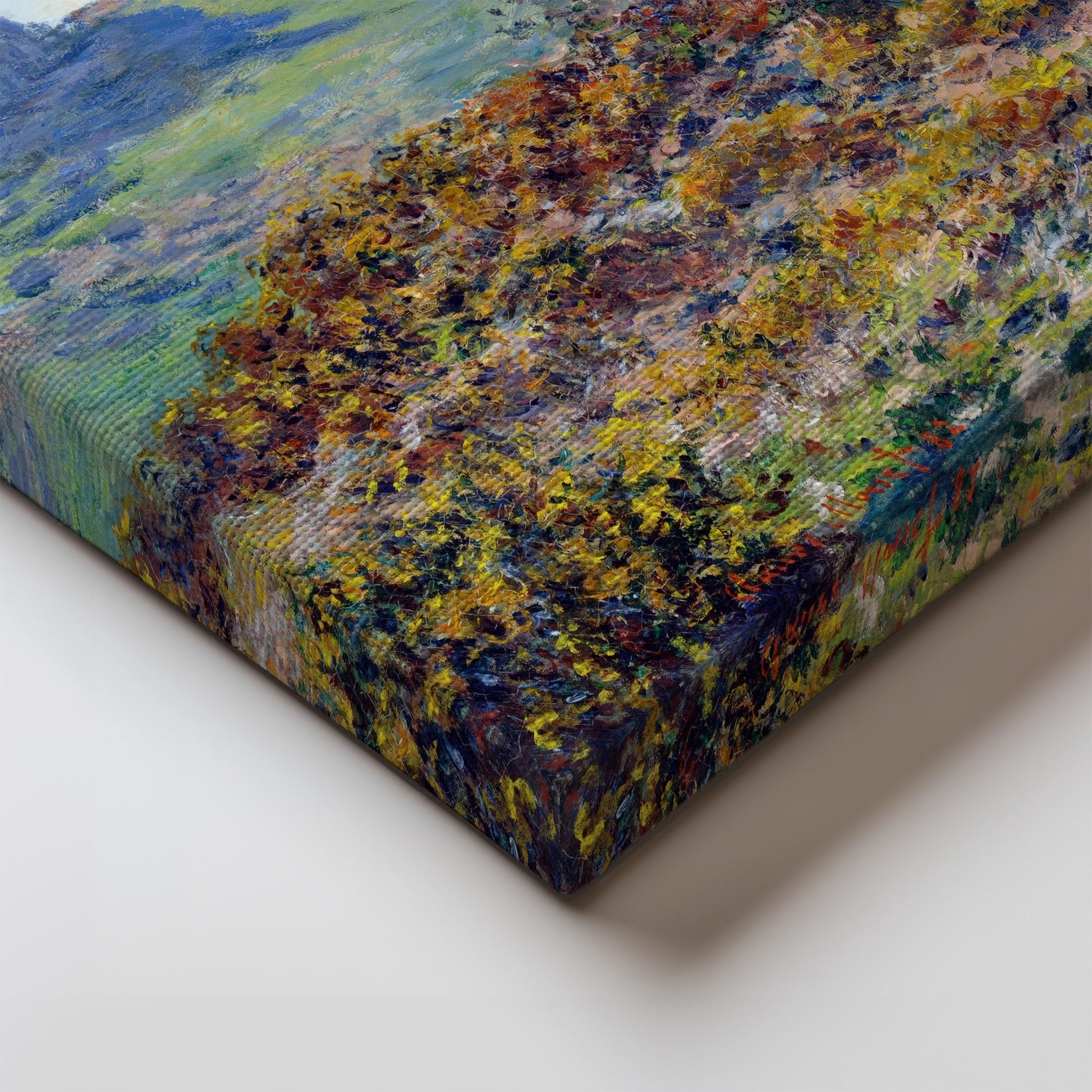 The Varengeville Church and the Moutiers Gorge (1882) – Claude Monet - Printed Masterpieces