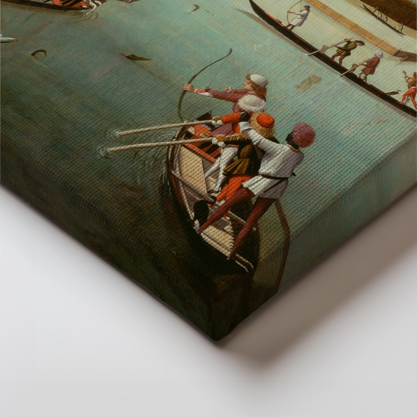 Hunting on the Lagoon (1490–1495) – Vittore Carpaccio