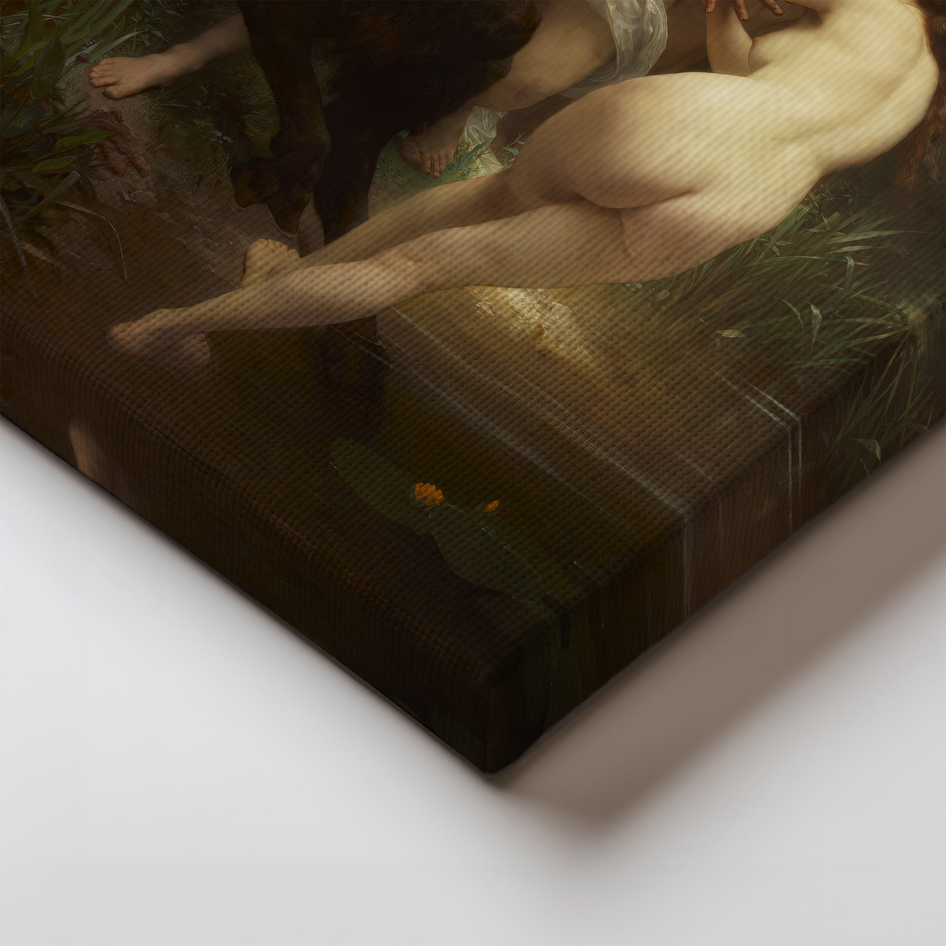 Nymphs and Satyr – William-Adolphe Bouguereau, Classic Art Reproduction