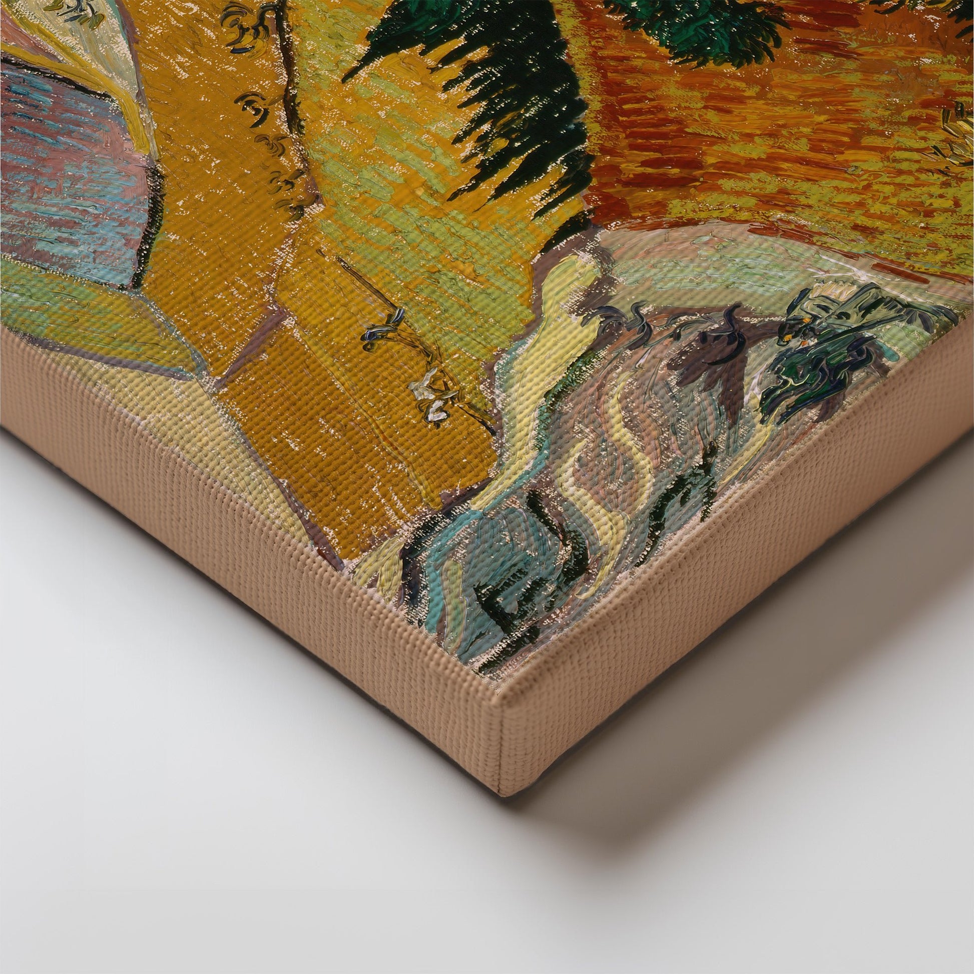 Valley with Ploughman (1889) – Vincent van Gogh - Printed Masterpieces