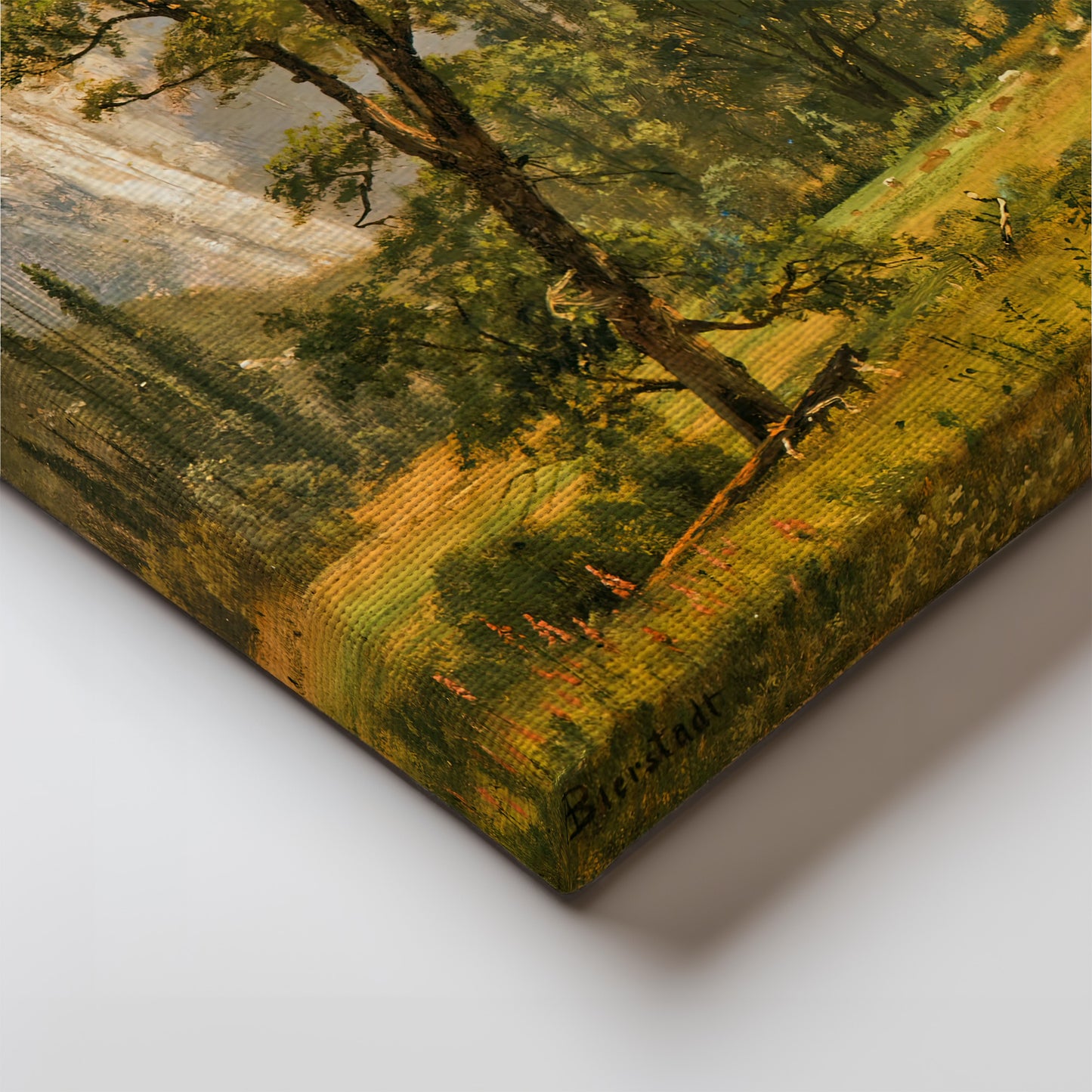 Bridal Veil Falls, Yosemite Valley – Albert Bierstadt, Classic Art Reproduction