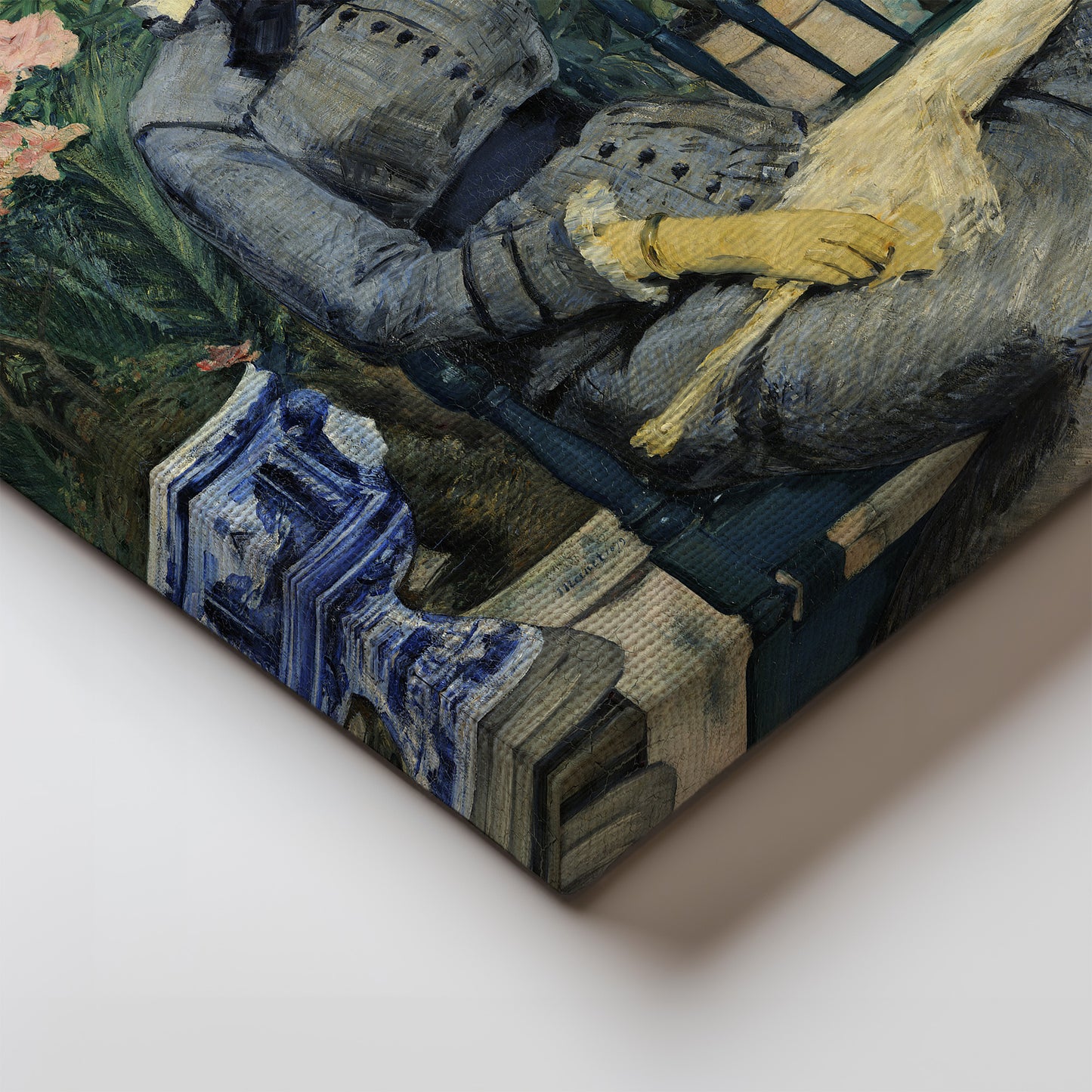 In the Conservatory (1878-1879) – Edouard Manet