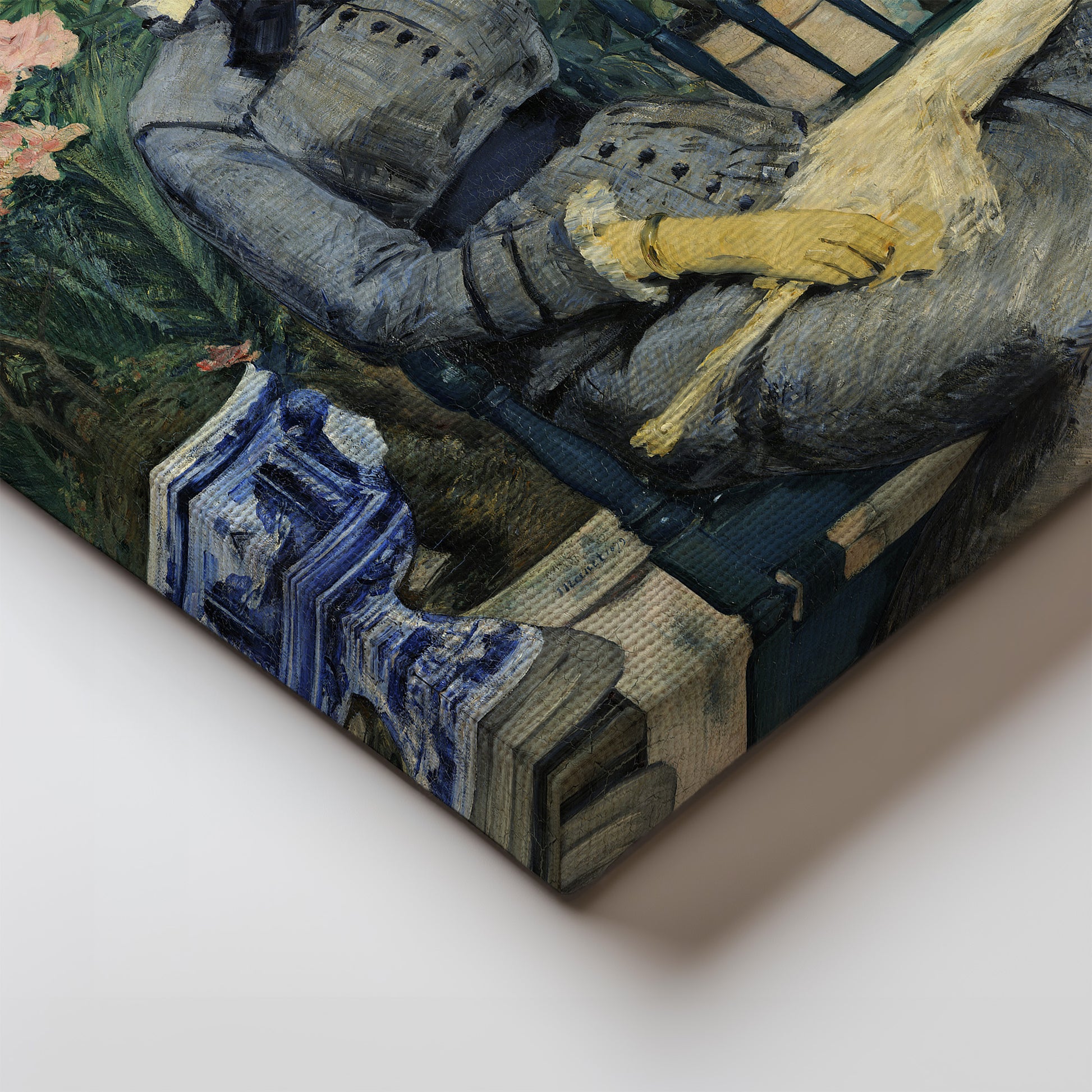 In the Conservatory (1878-1879) – Edouard Manet