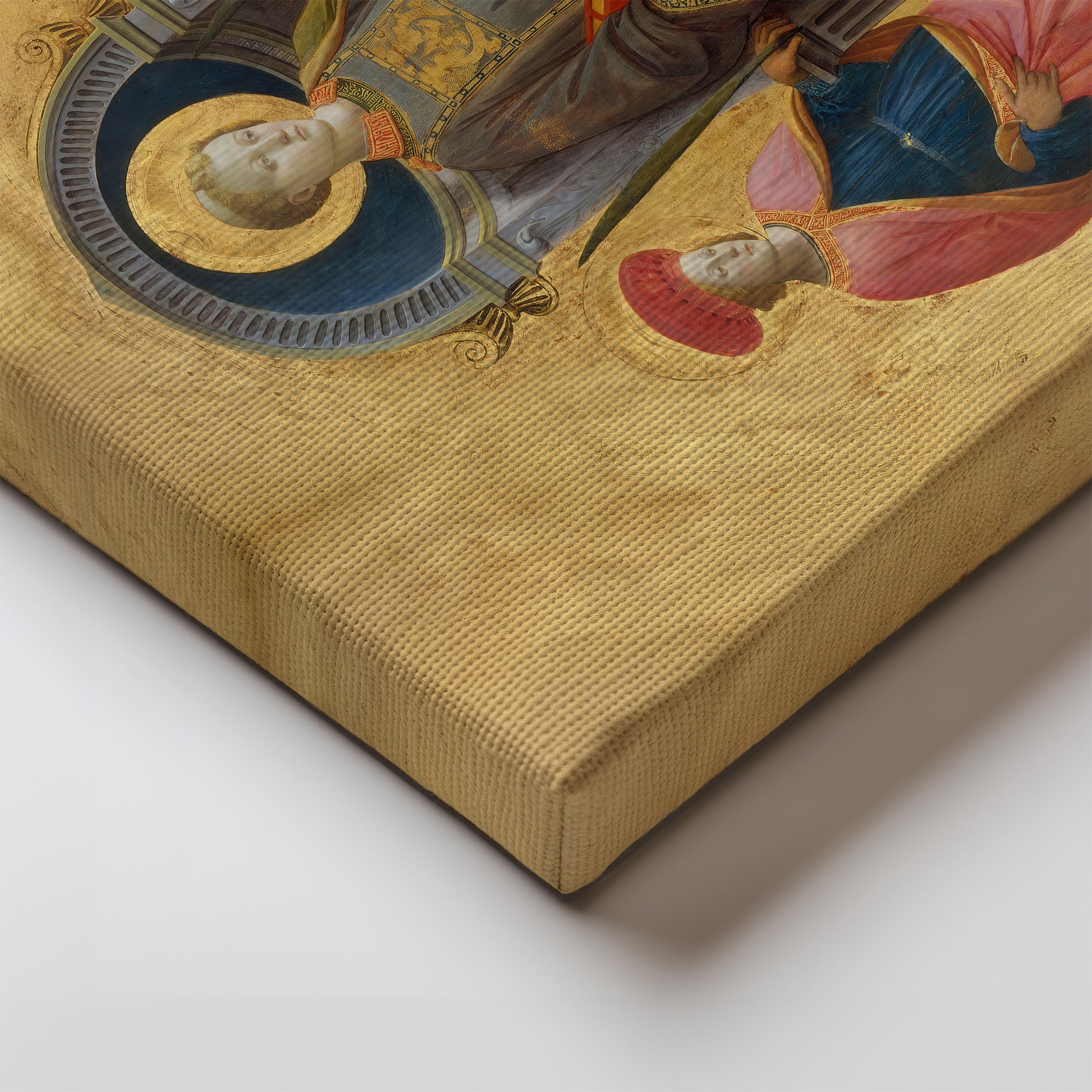 Saint Lawrence Enthroned with Saints and Donors – Filippo Lippi, Classic Art Reproduction