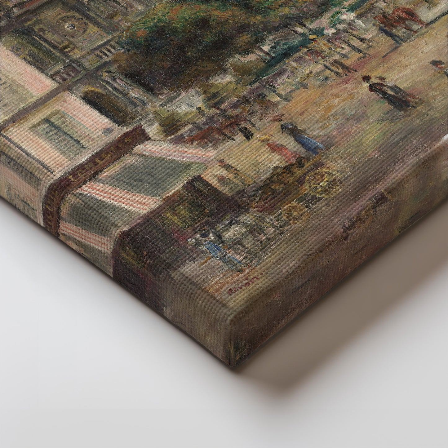 Square of Saint Trinity in Paris (1875) – Pierre-Auguste Renoir