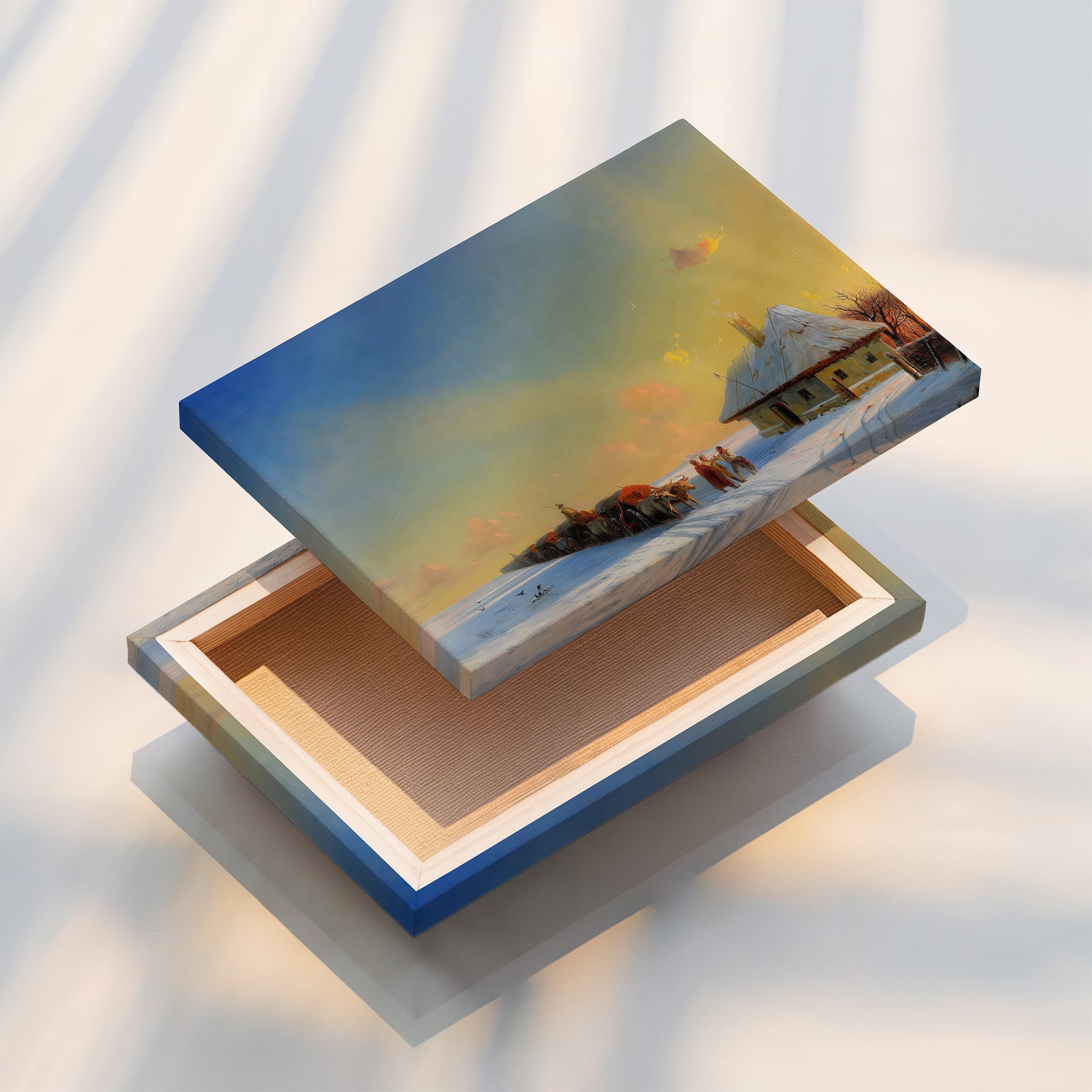 Chumaks in Ukraine (1850) – Ivan Aivazovsky