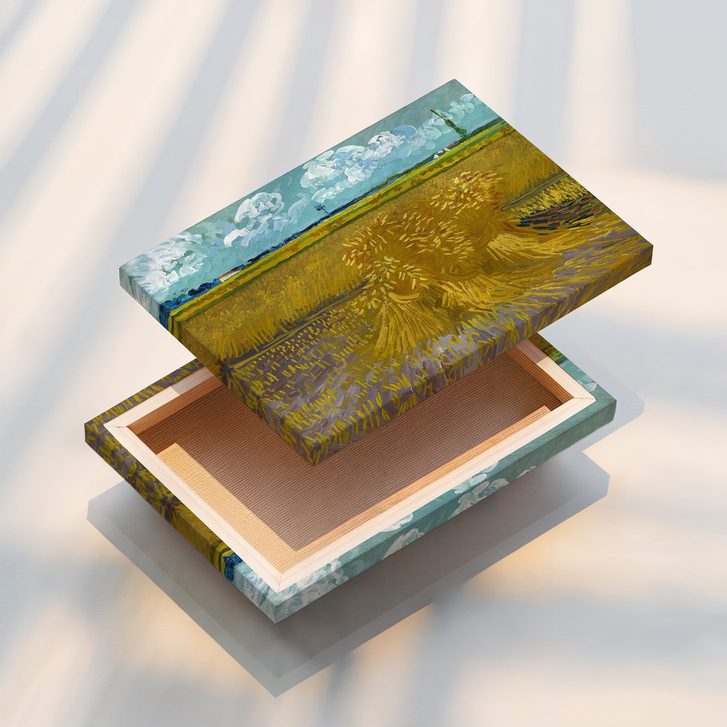 Wheatfield with Cypresses (1888) – Vincent van Gogh