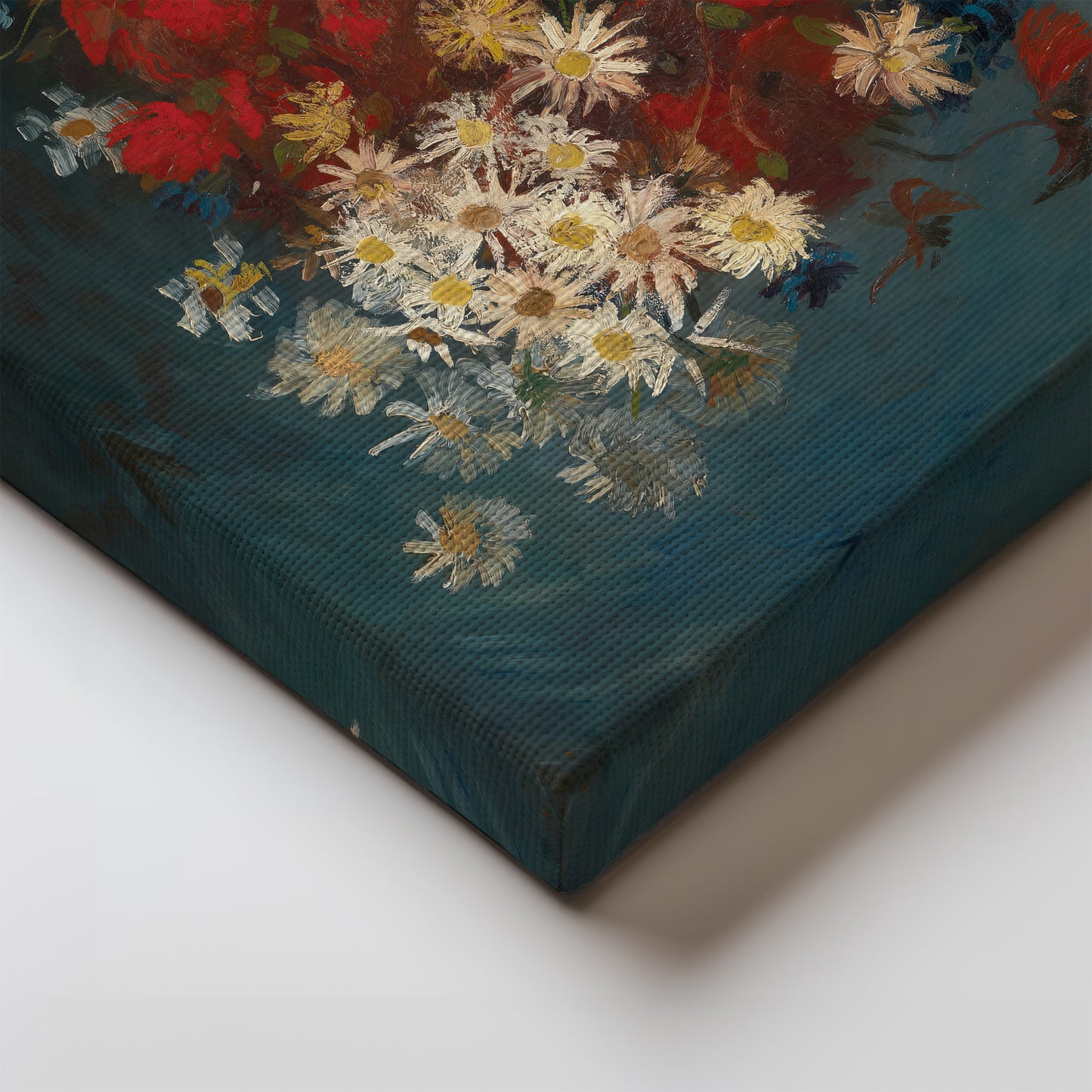 Still life with meadow flowers and roses (1886–1887) – Vincent van Gogh