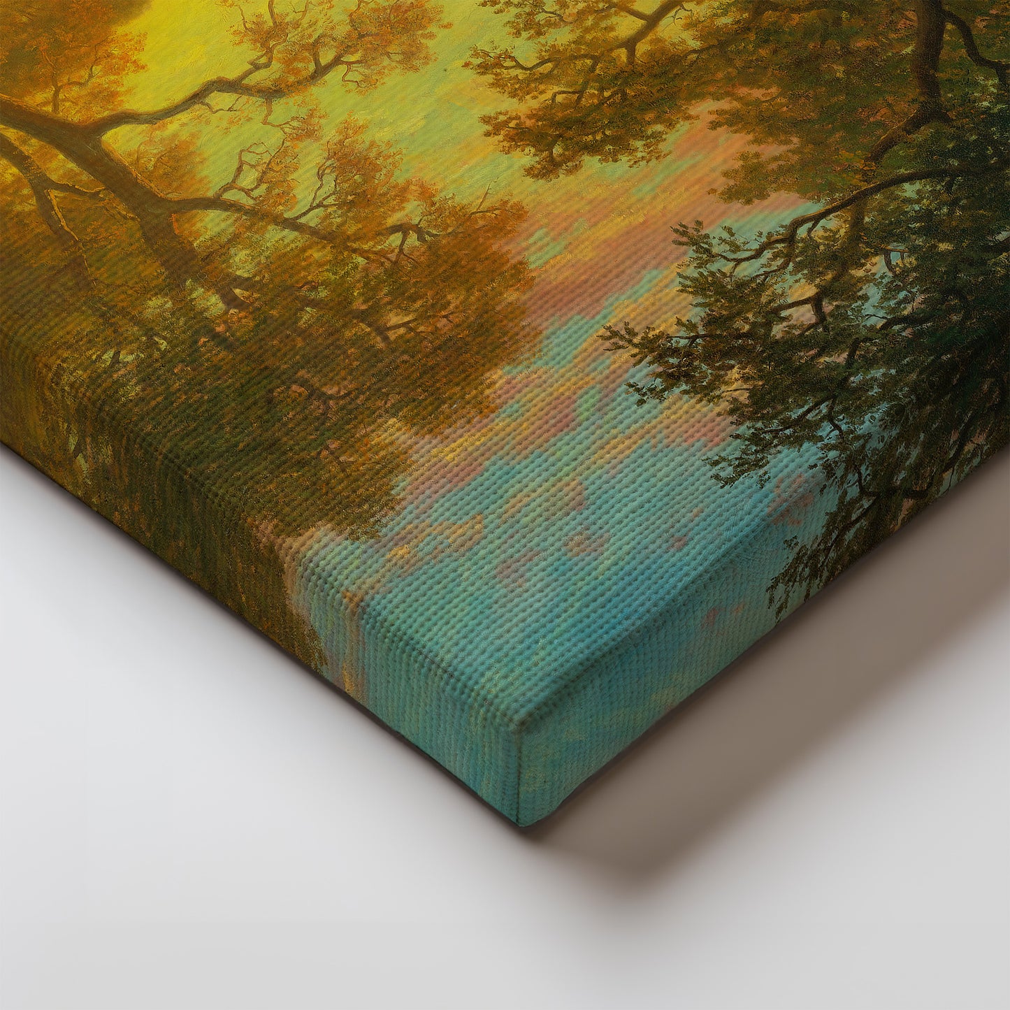 Light in the Forest – Albert Bierstadt, Classic Art Reproduction