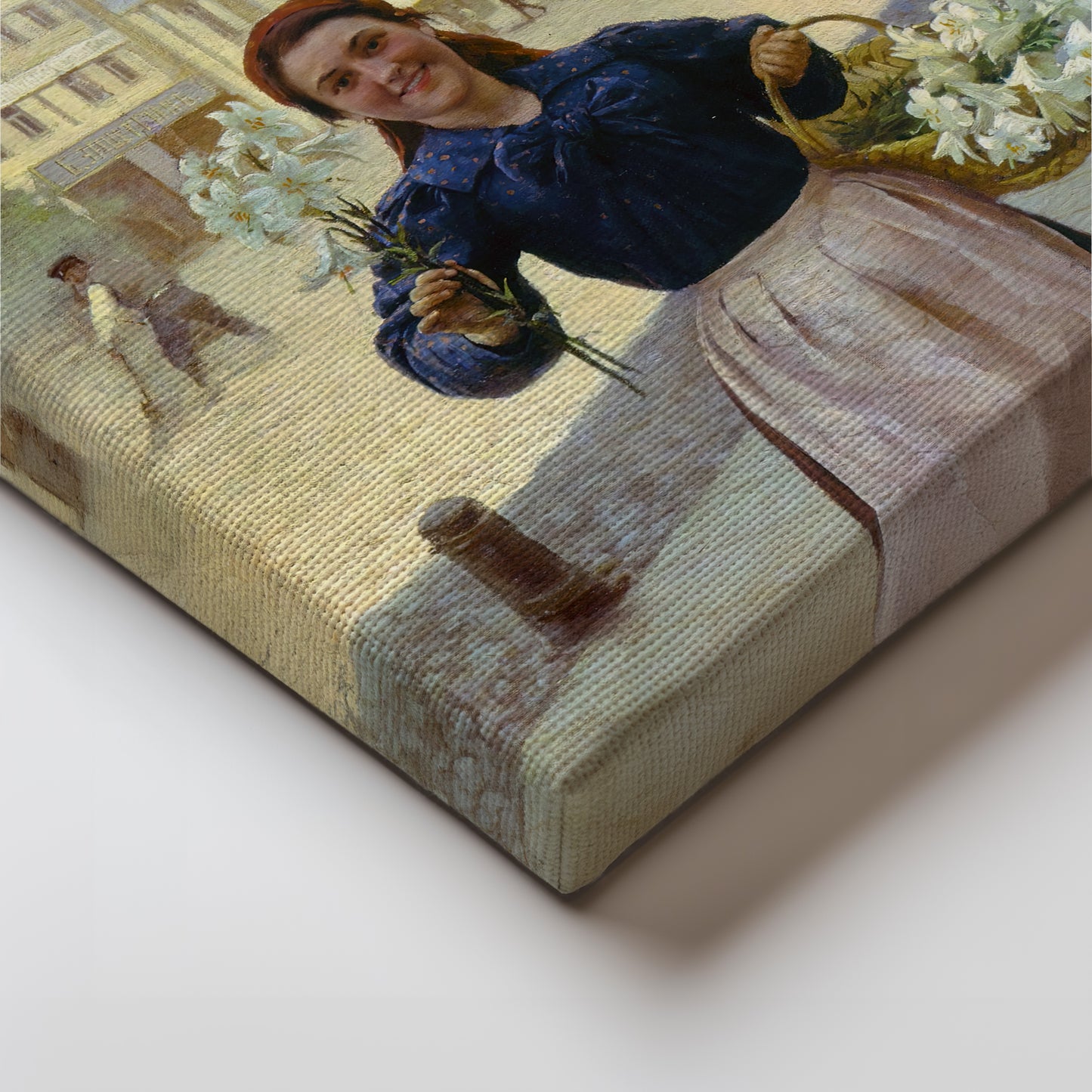 Flower Girl in Kyiv (1897) – Mykola Pymonenko