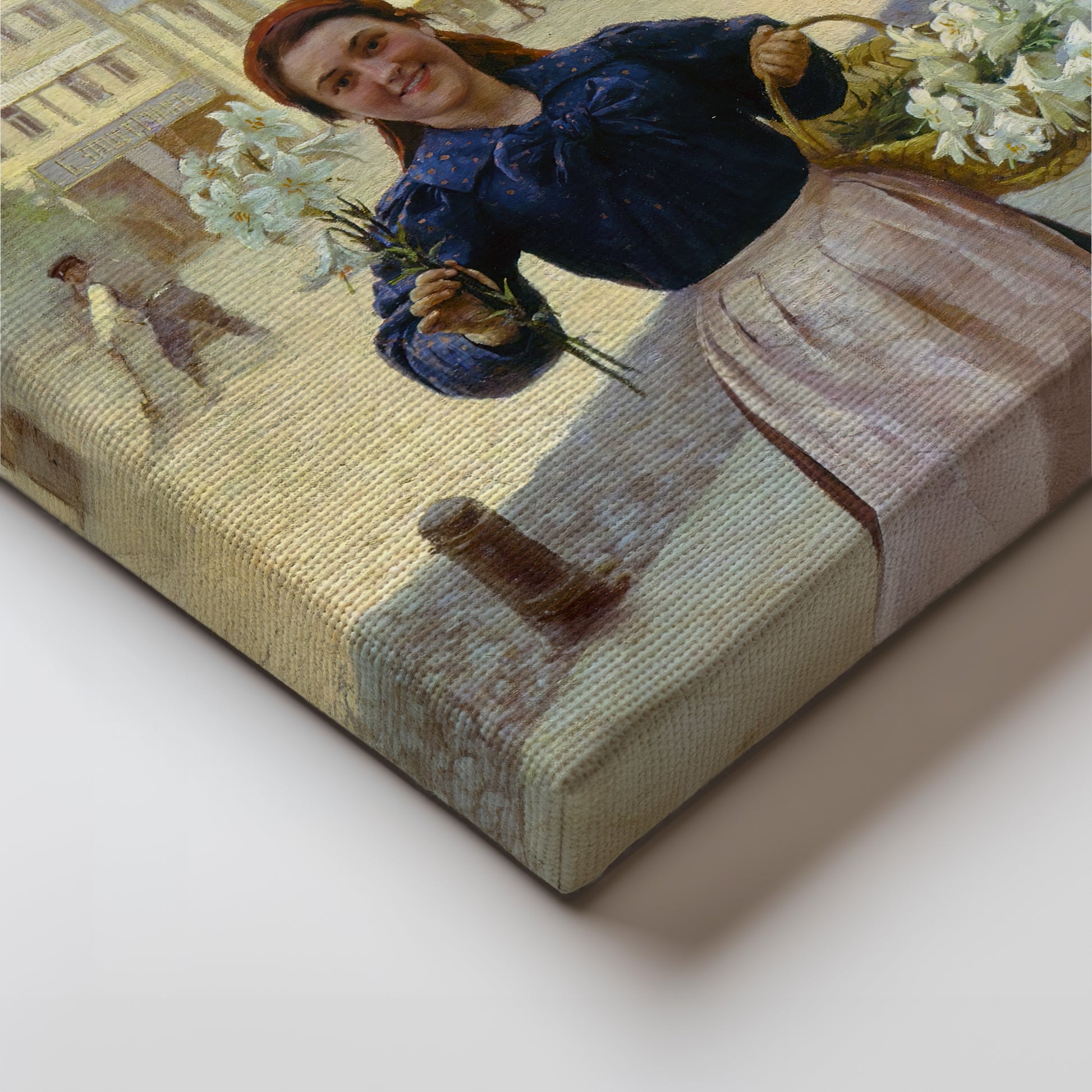 Flower Girl in Kyiv (1897) – Mykola Pymonenko