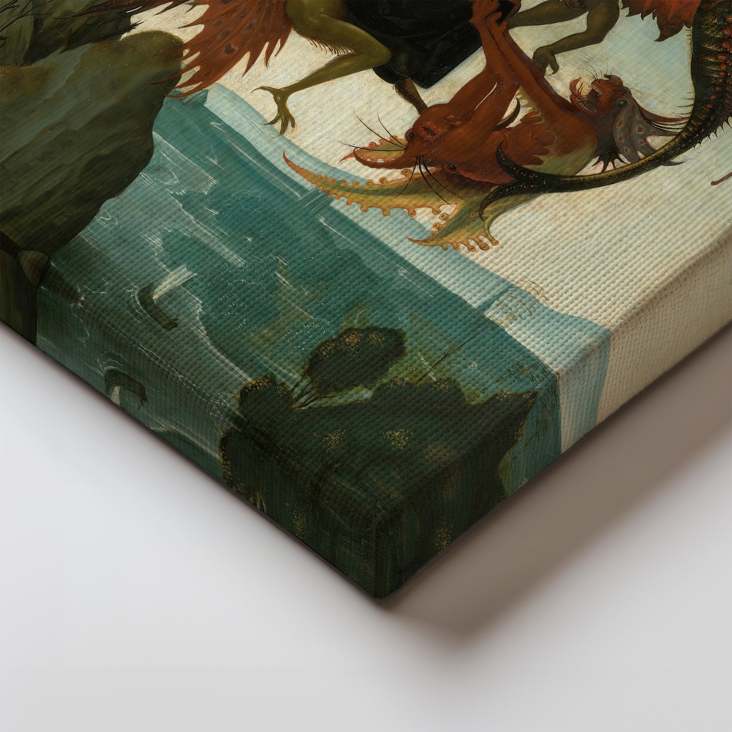 Torment of Saint Anthony (1487–1488) – Michelangelo Buonarroti