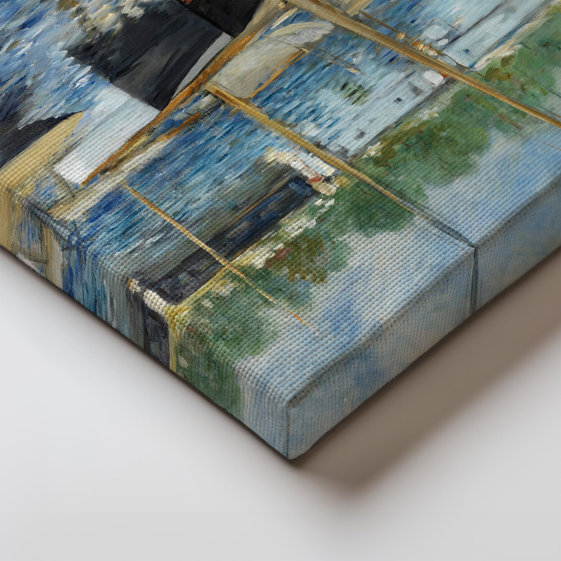 Banks of the Seine at Argenteuil (1874) – Edouard Manet