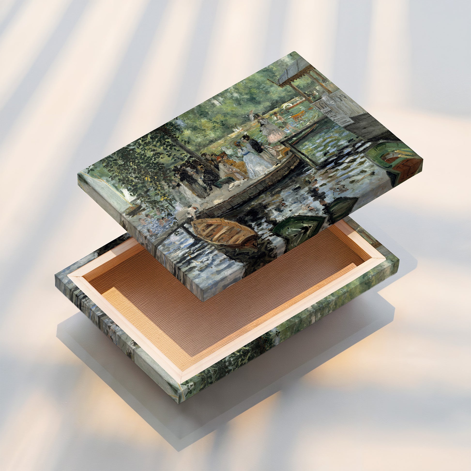 La Grenouillère (1869) – Pierre-Auguste Renoir