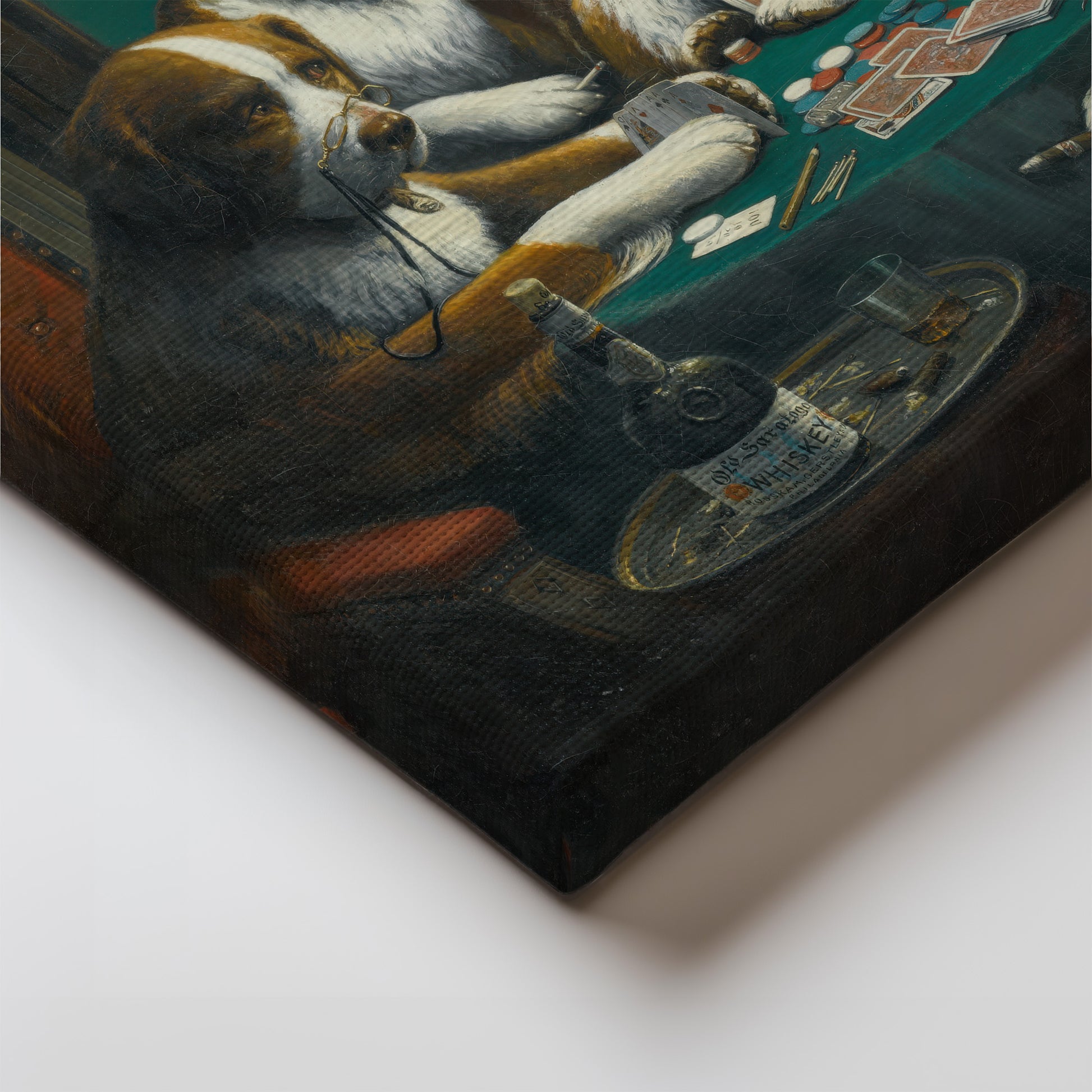 Poker Game – Cassius Marcellus Coolidge, Classic Art Reproduction