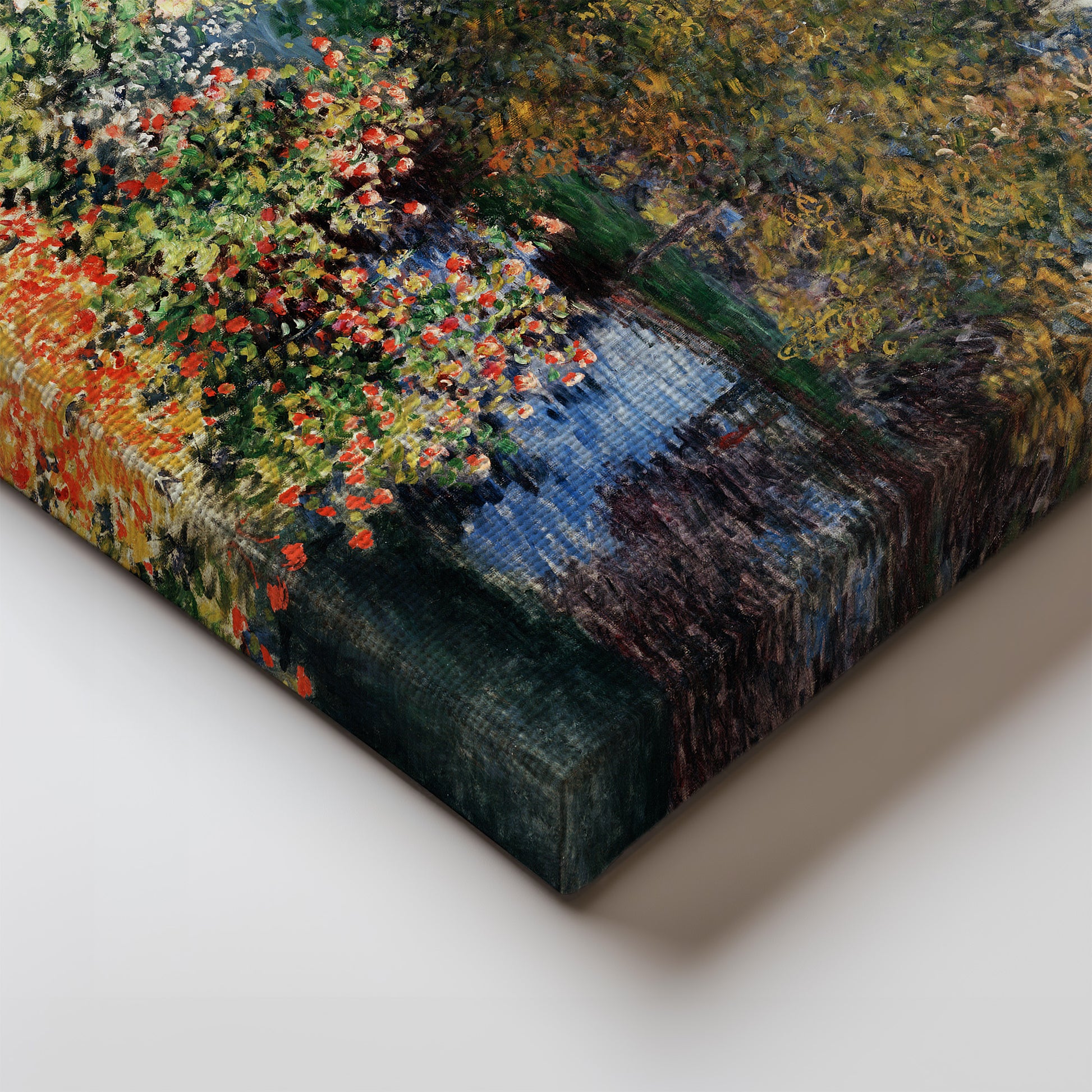 Corner of the Garden at Montgeron – Claude Monet, Classic Art Reproduction