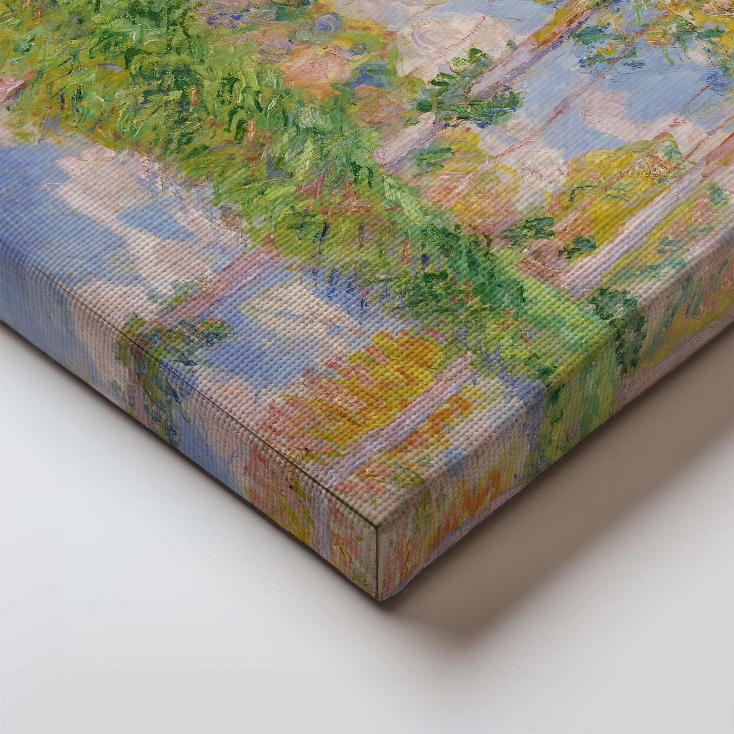 Poplars in the Sun (1891) – Claude Monet