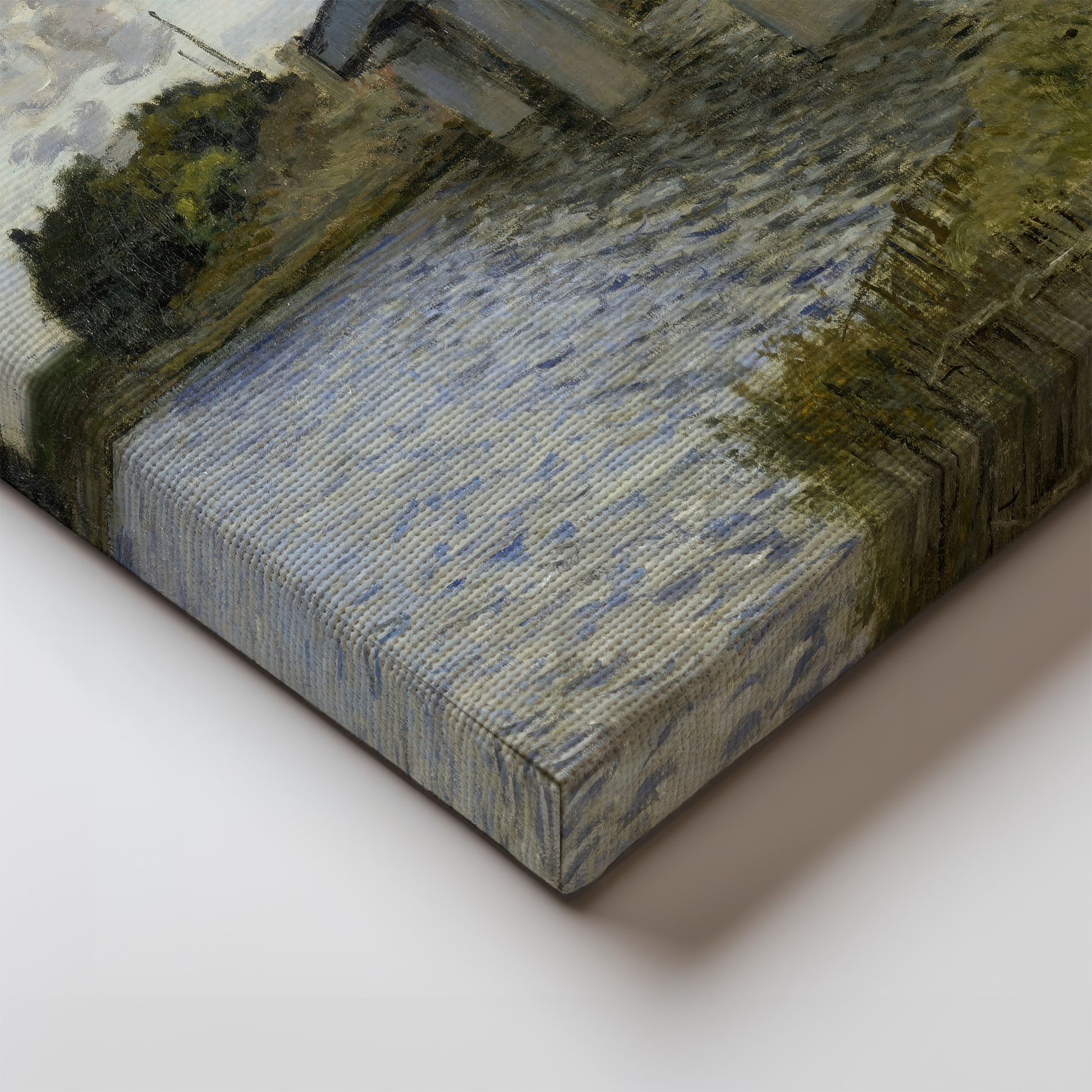 The Railroad bridge in Argenteuil (1873–1874) – Claude Monet