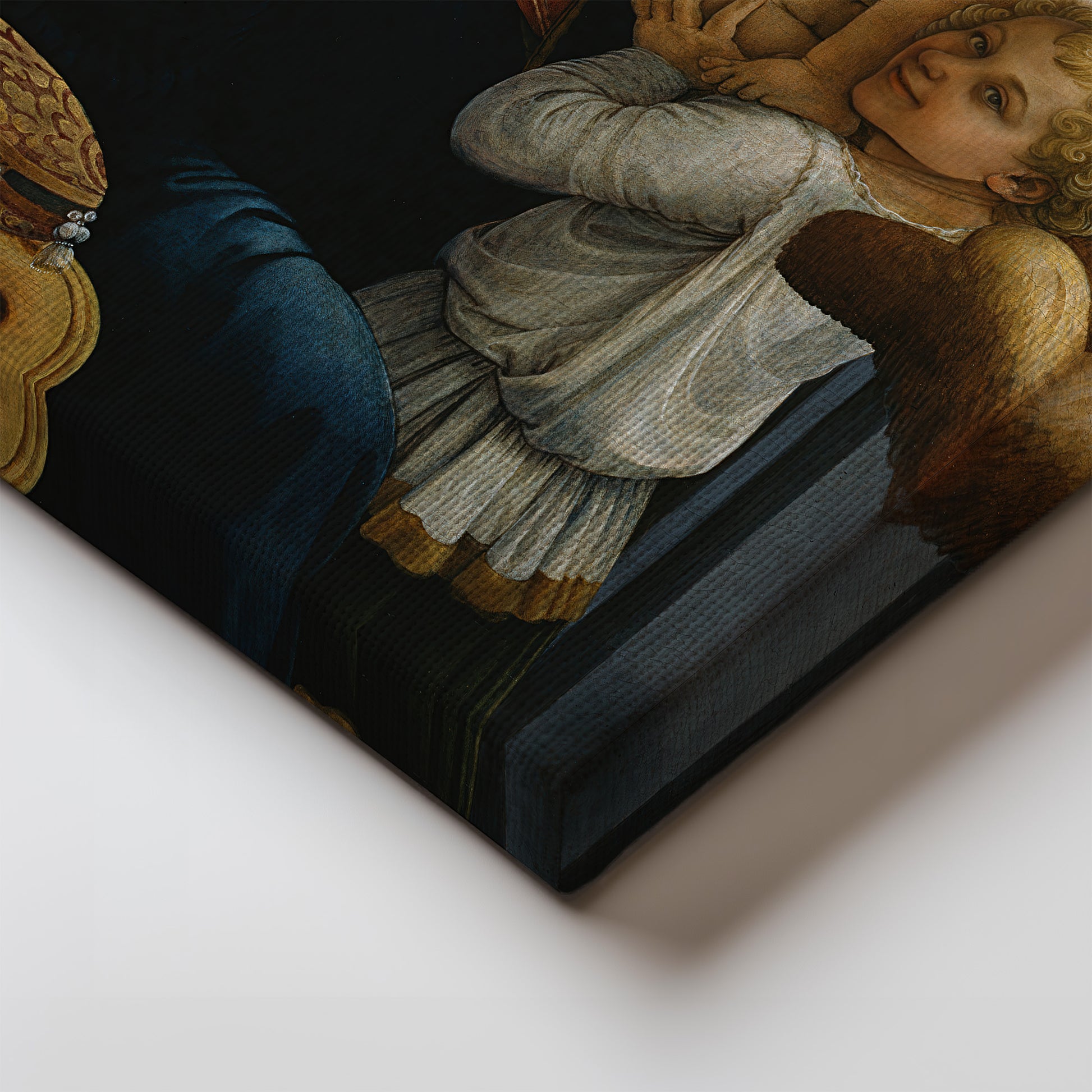 Madonna and Child with two Angels – Filippo Lippi, Classic Art Reproduction