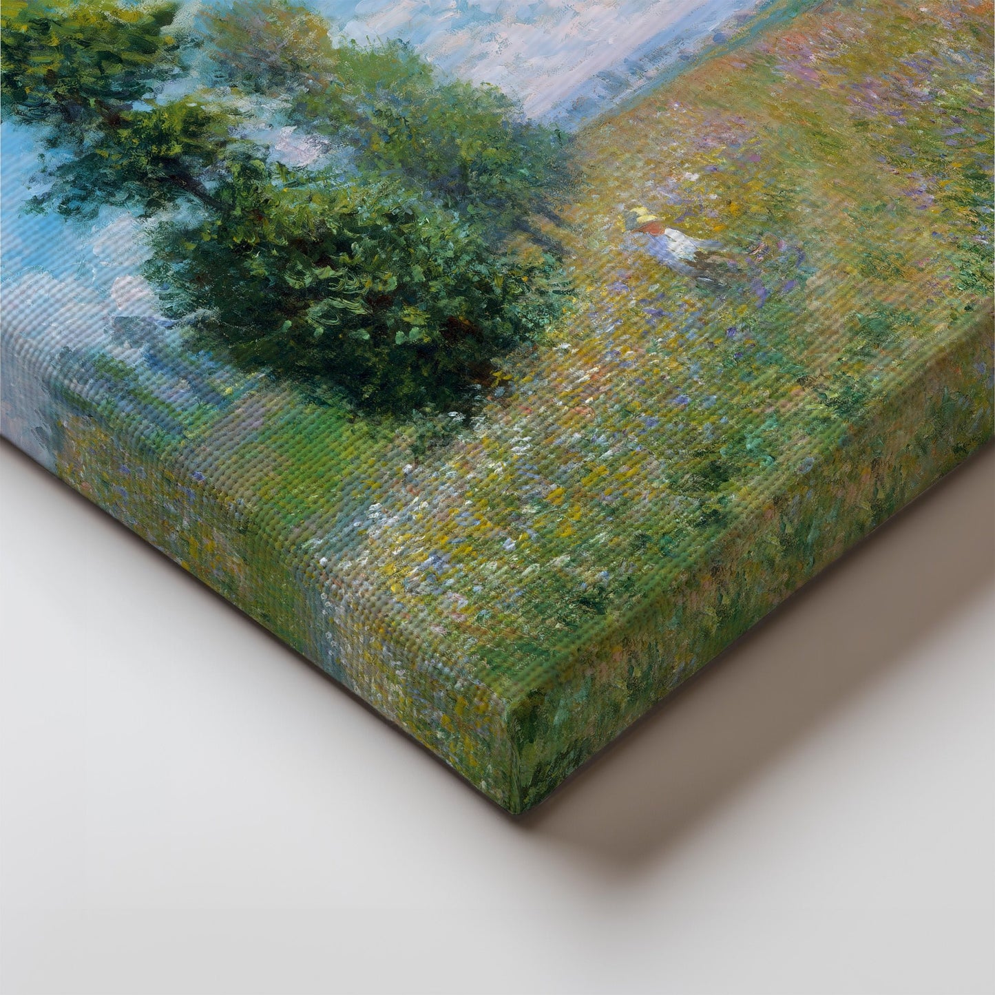 Meadow with Poplars (1875) – Claude Monet - Printed Masterpieces