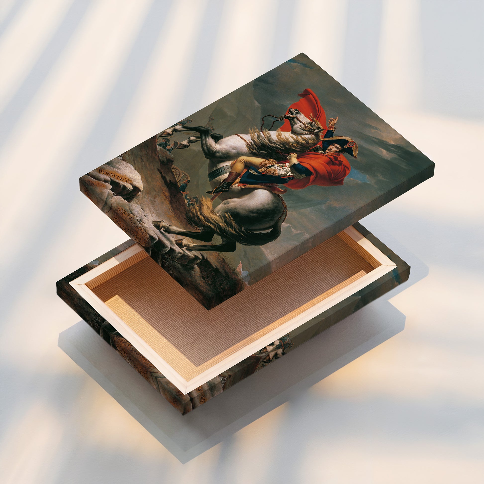 Napoleon Crossing the Alps (1801) – Jacques-Louis David