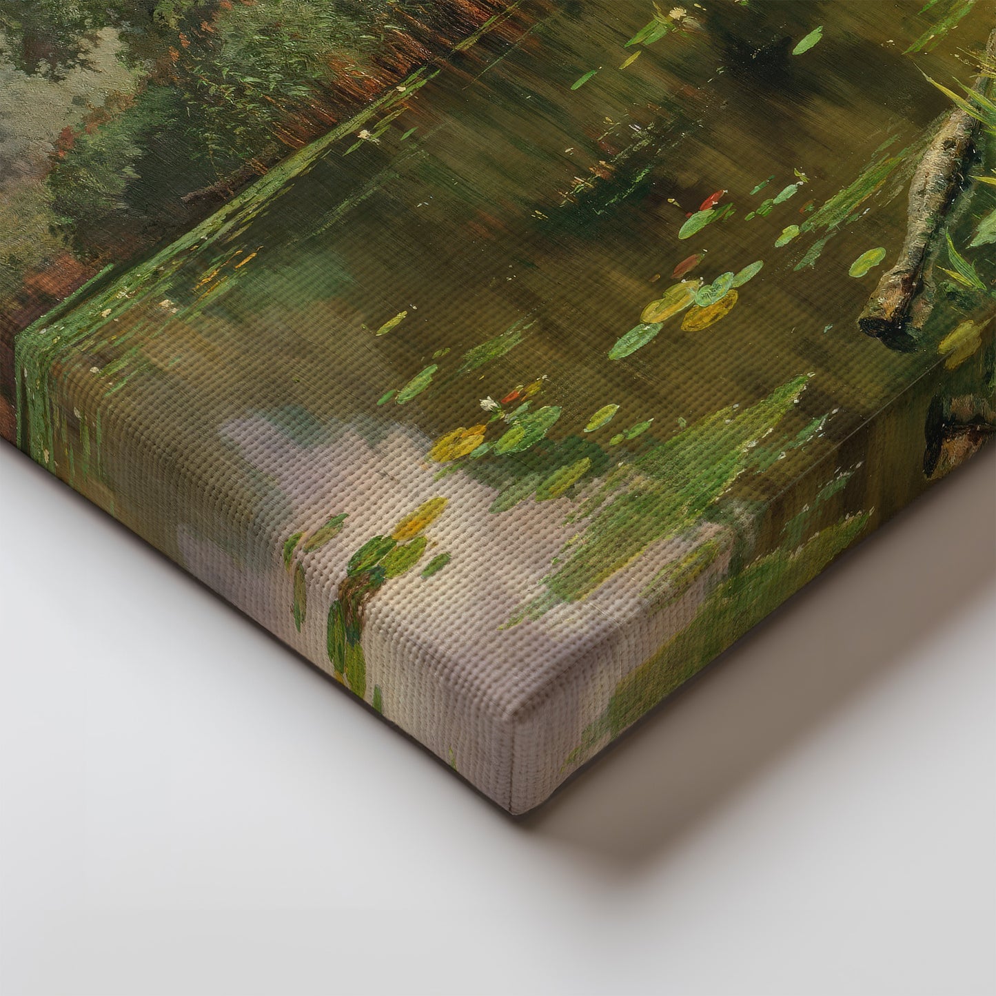 Overgrown Pond – Vasily Polenov, Classic Art Reproduction