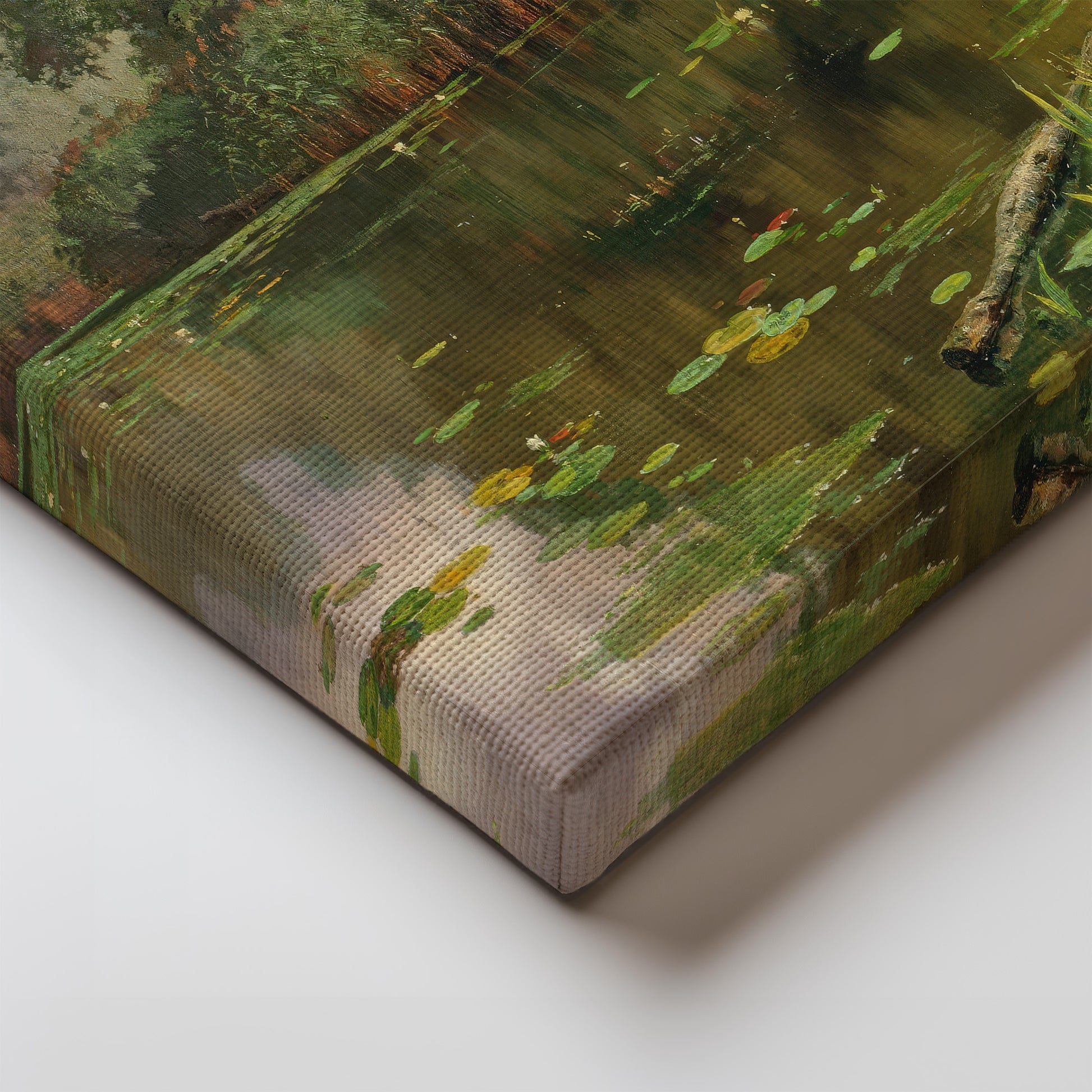 Overgrown Pond – Vasily Polenov, Classic Art Reproduction
