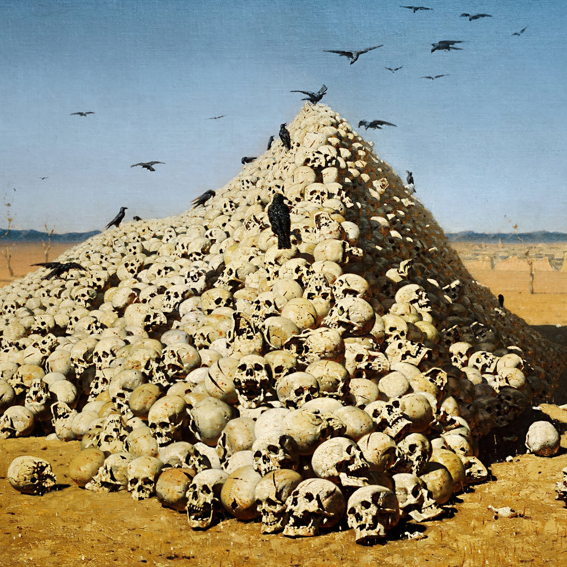 The Apotheosis of War – Vasily Vereshchagin, Classic Art Reproduction
