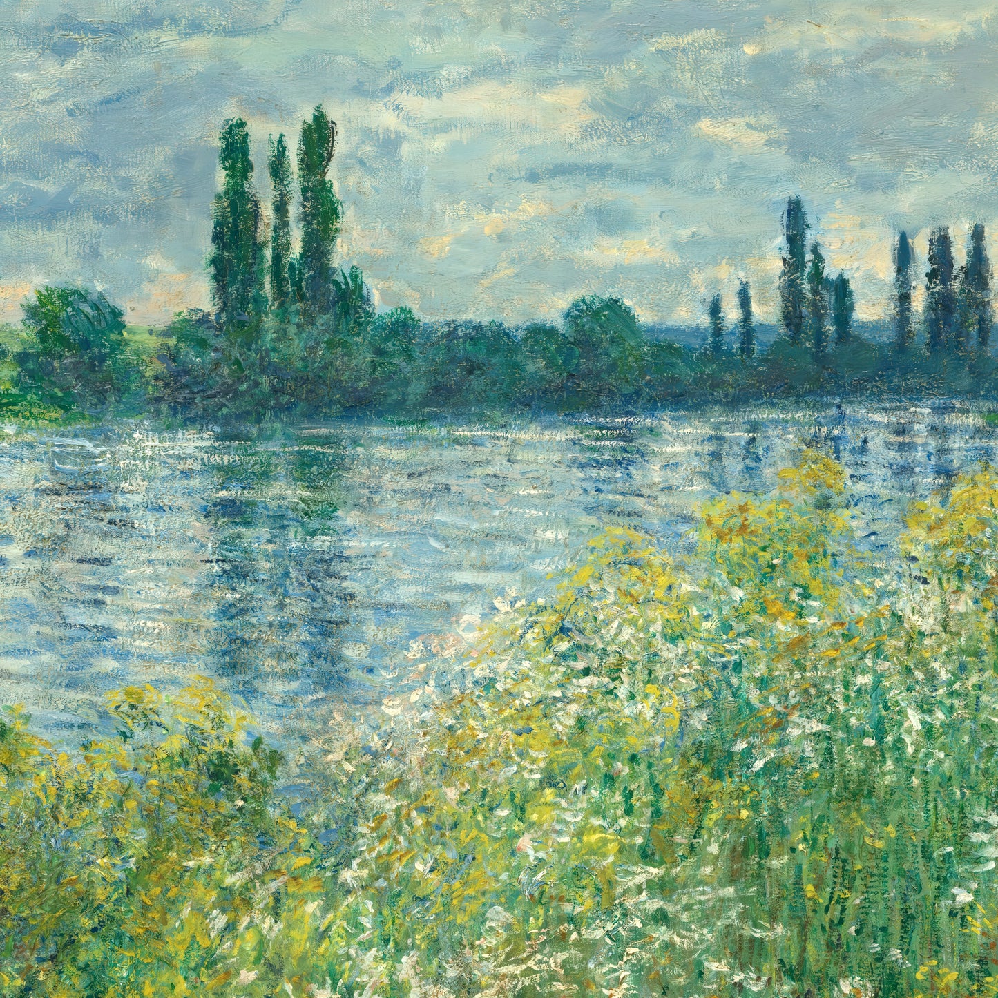Banks of the Seine (1880) – Claude Monet