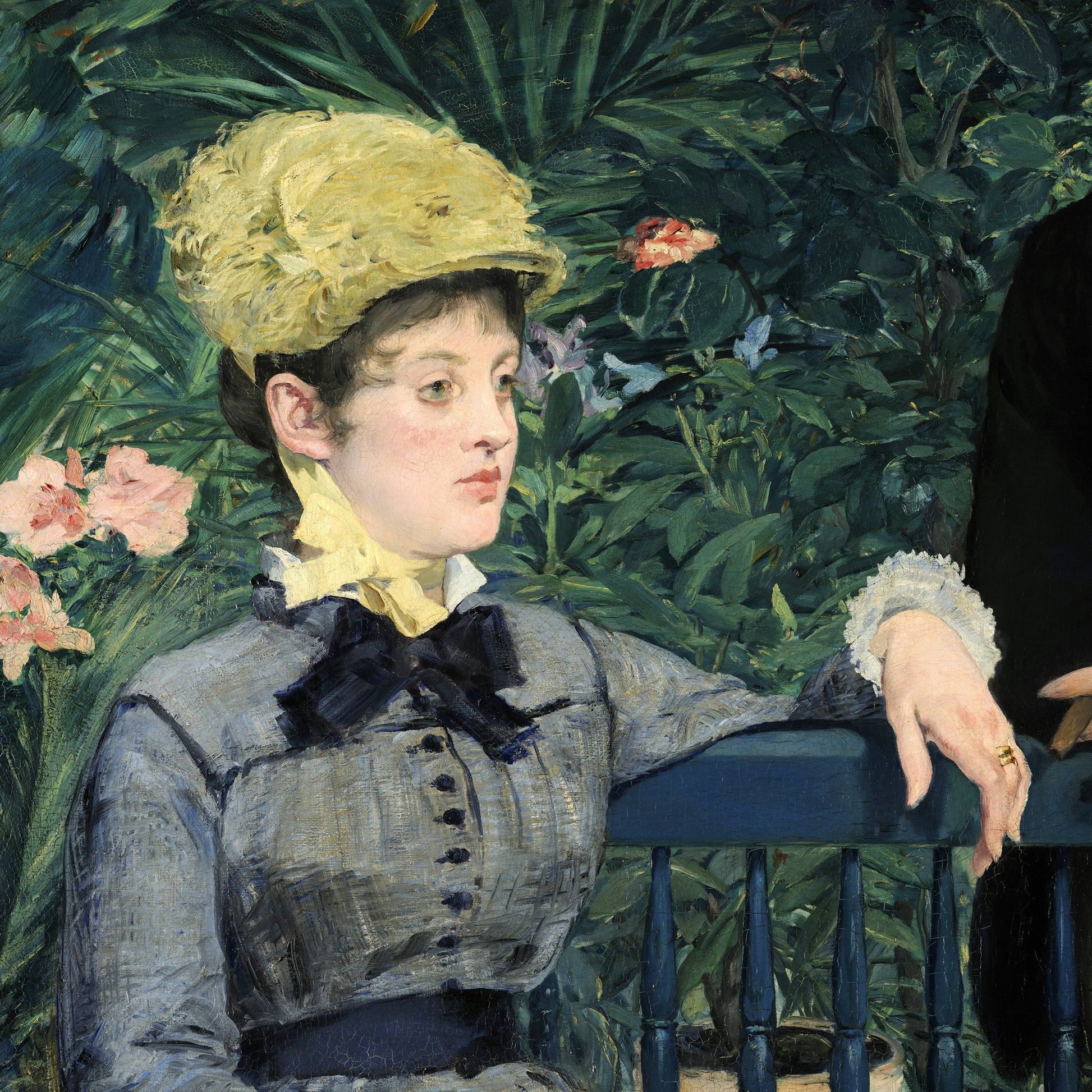 In the Conservatory (1878-1879) – Edouard Manet