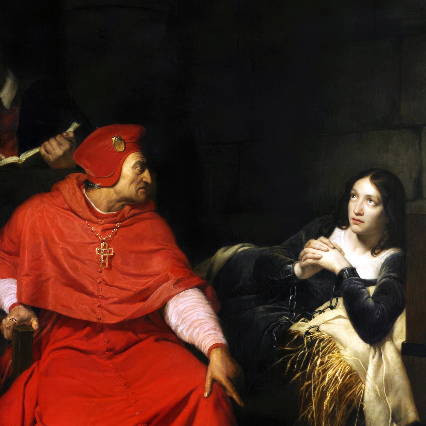 Joan of Arc Interrogated by Cardinal of Winchester (1824) – Paul Delaroche