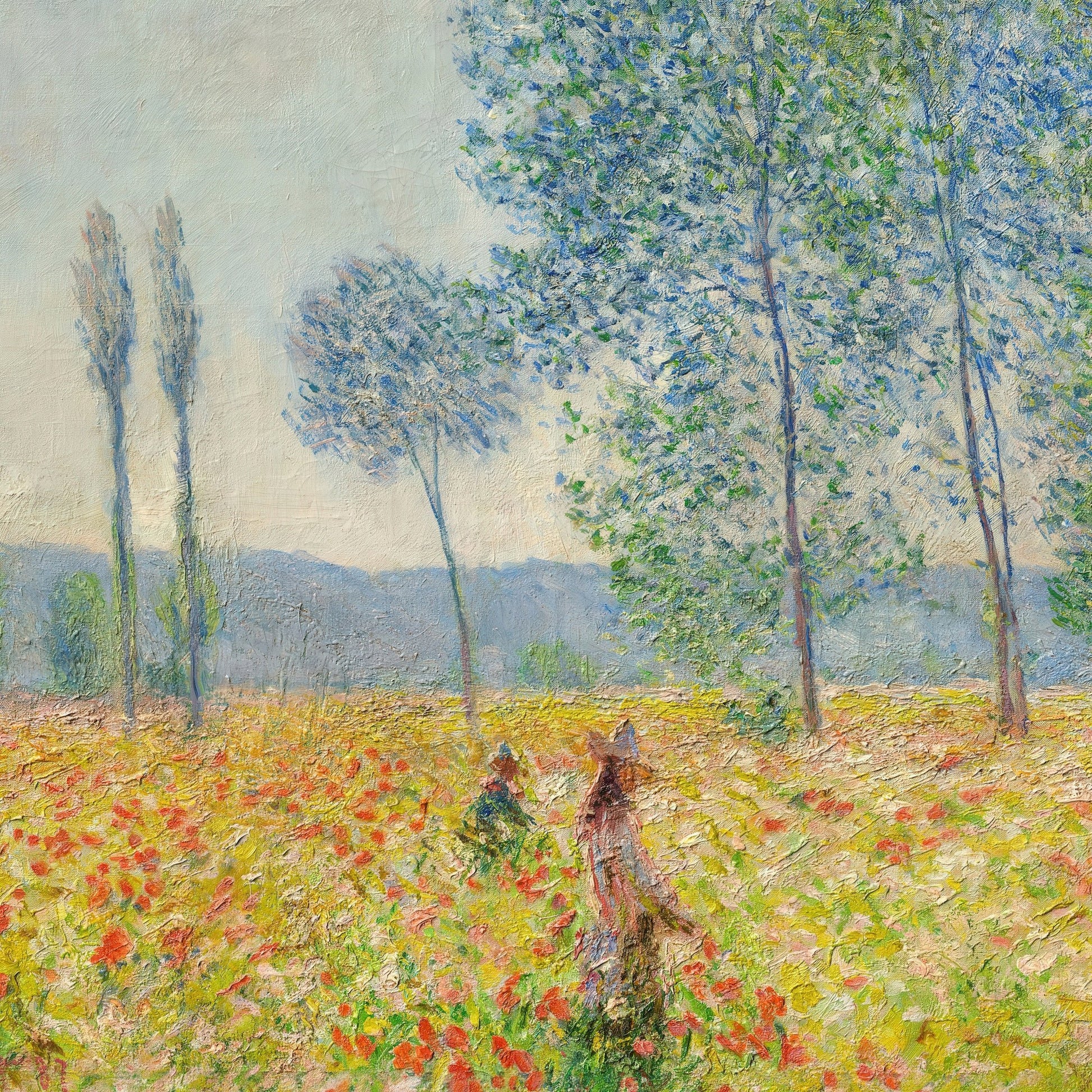Under the Poplars (1887) – Claude Monet - Printed Masterpieces