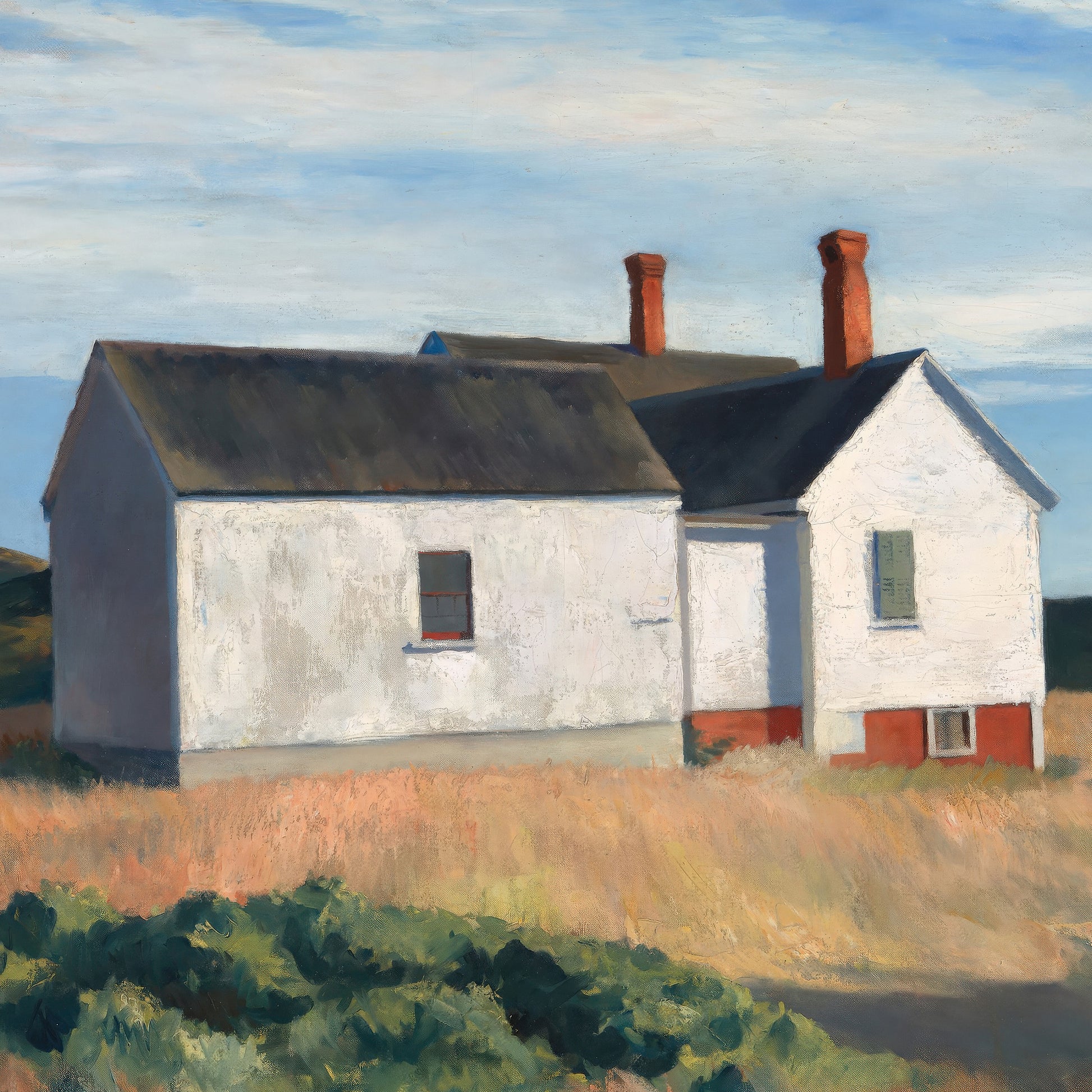 Ryder's House (1933) – Edward Hopper