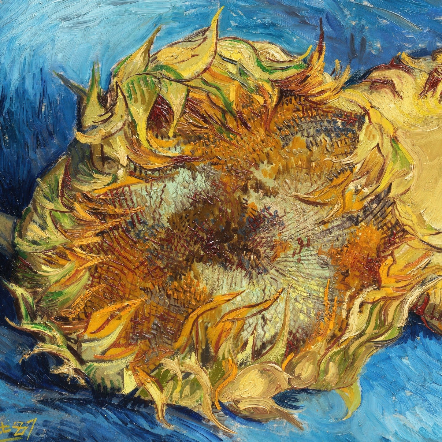 Sunflowers (1887) – Vincent van Gogh - Printed Masterpieces