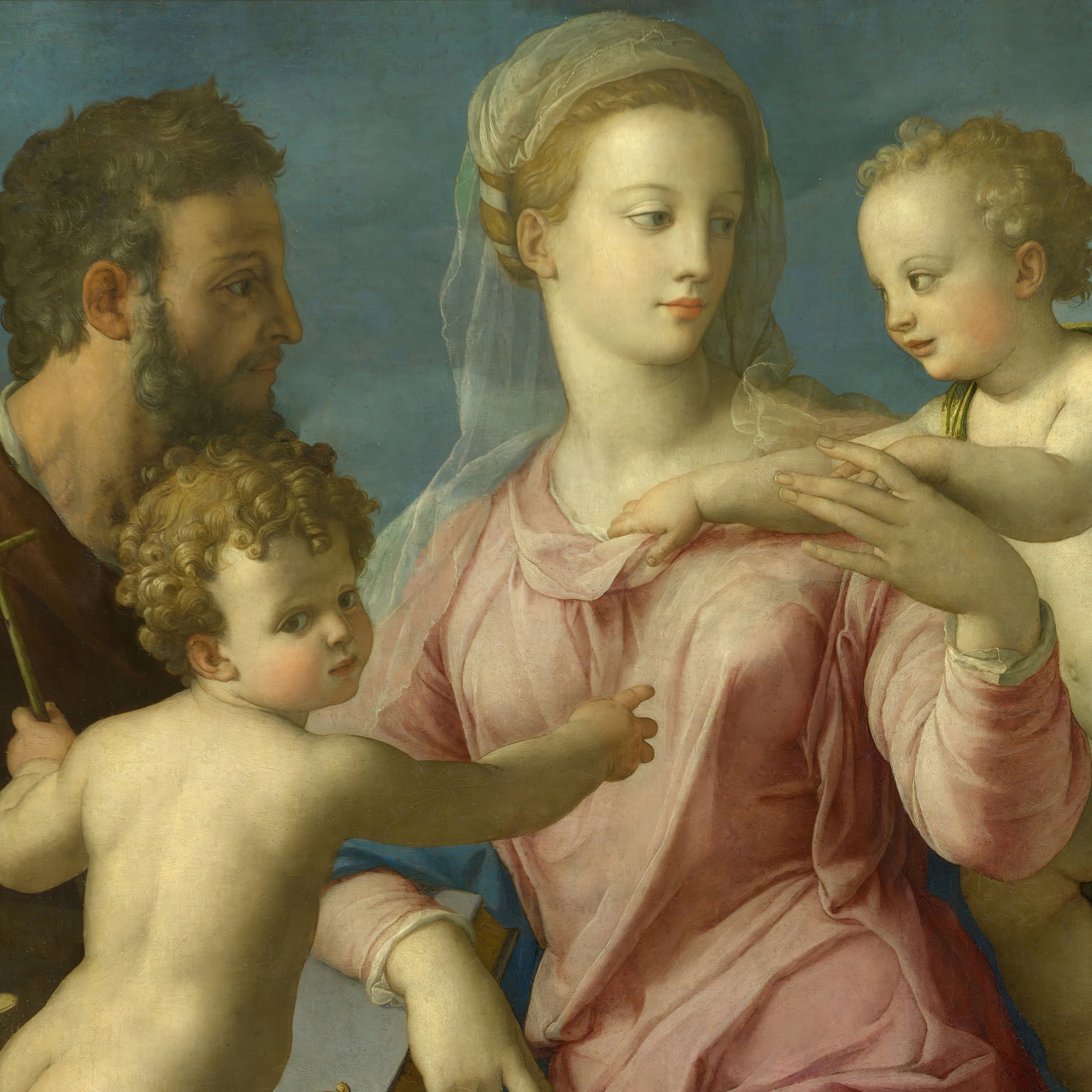 Madonna and Child (Madonna Stroganoff) – Bronzino, Classic Art Reproduction