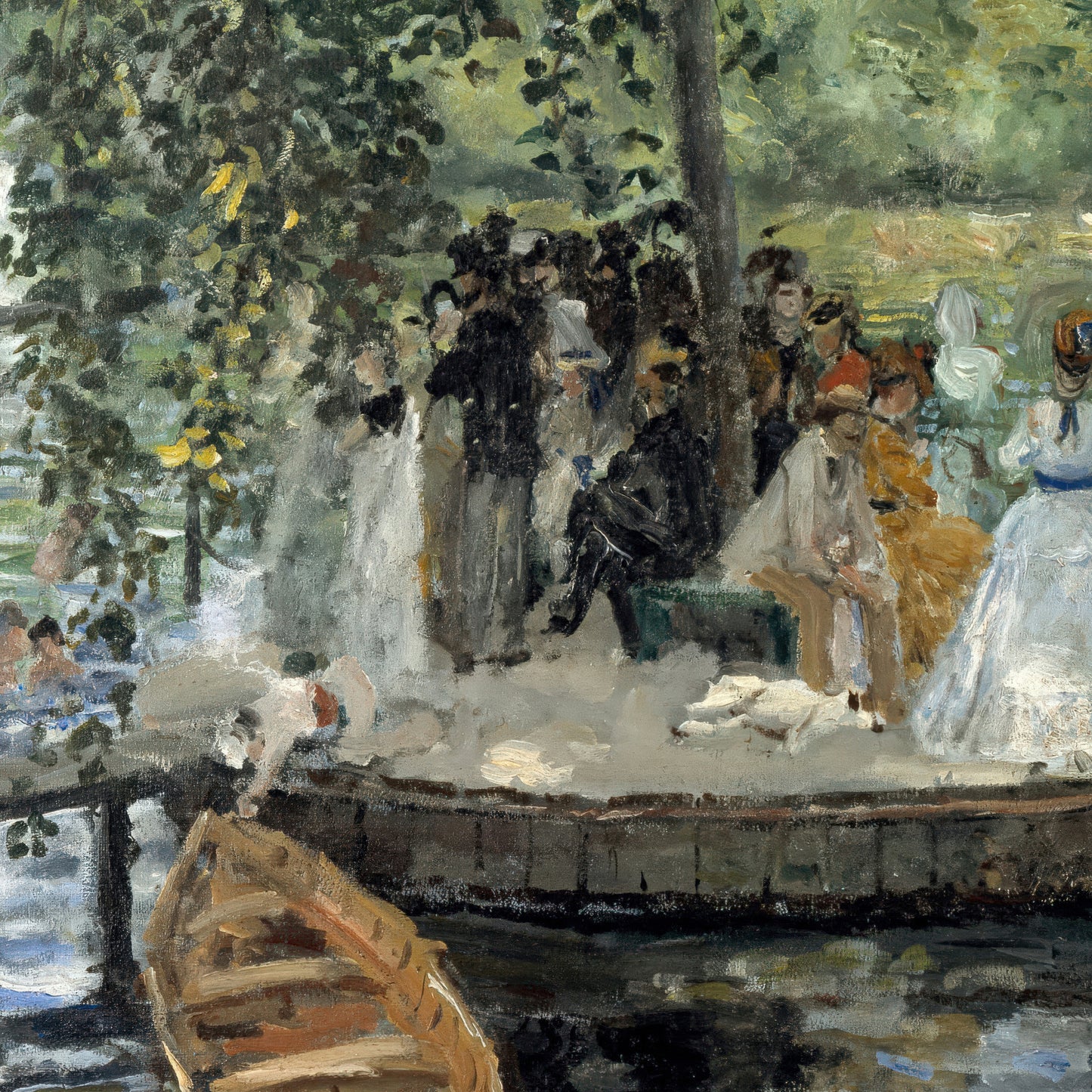 La Grenouillère (1869) – Pierre-Auguste Renoir