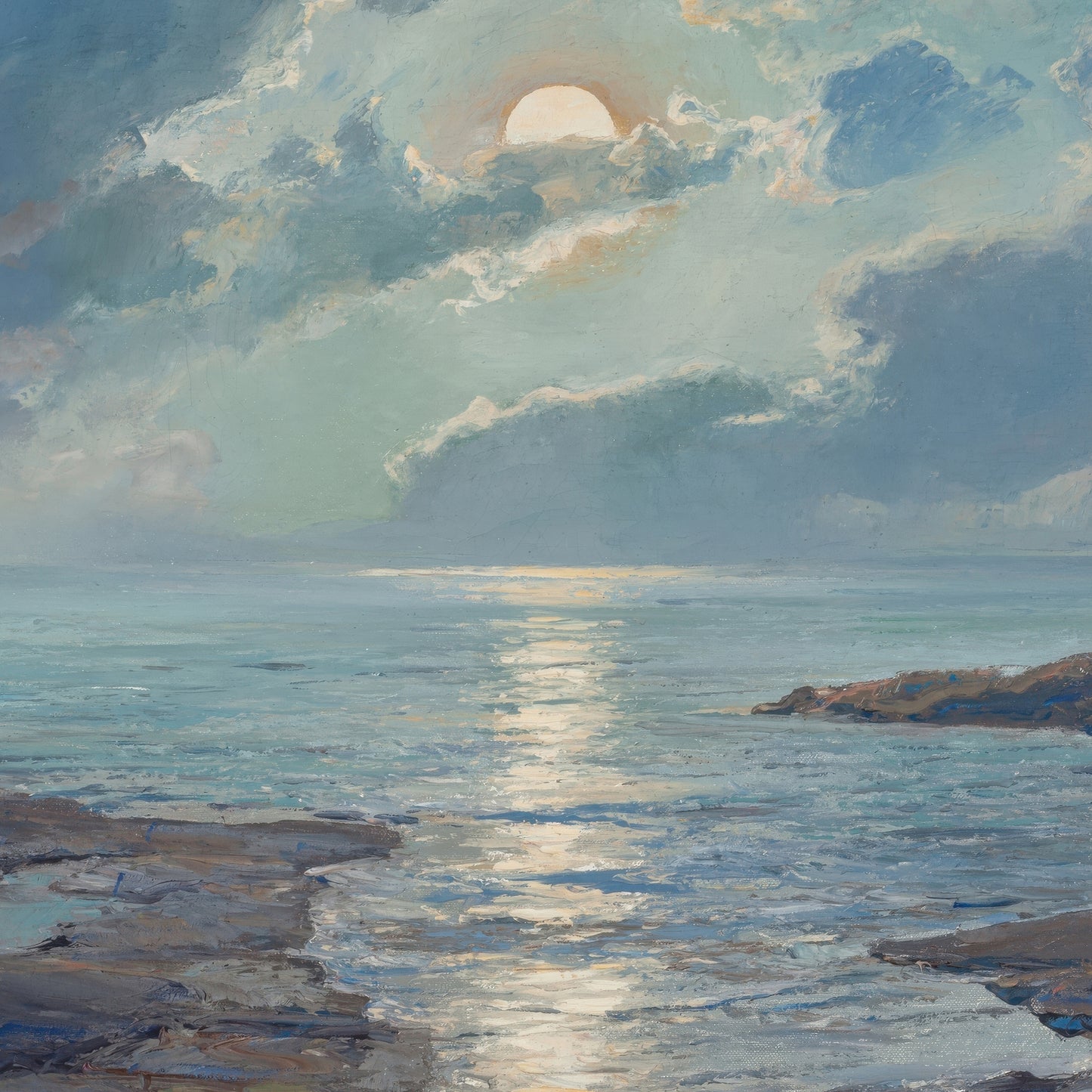 The Risen Moon (1926) – Frederick Judd Waugh