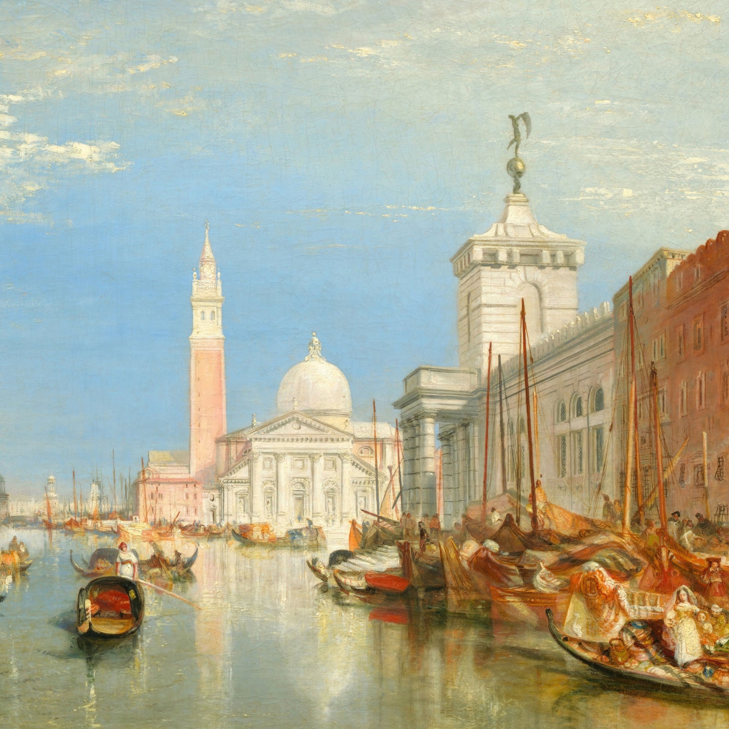 Venice: The Dogana and San Giorgio Maggiore (1834) – Joseph Mallord William Turner