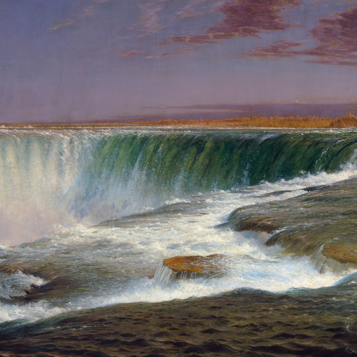 Niagara Falls (1857) – Frederic Edwin Church - Printed Masterpieces