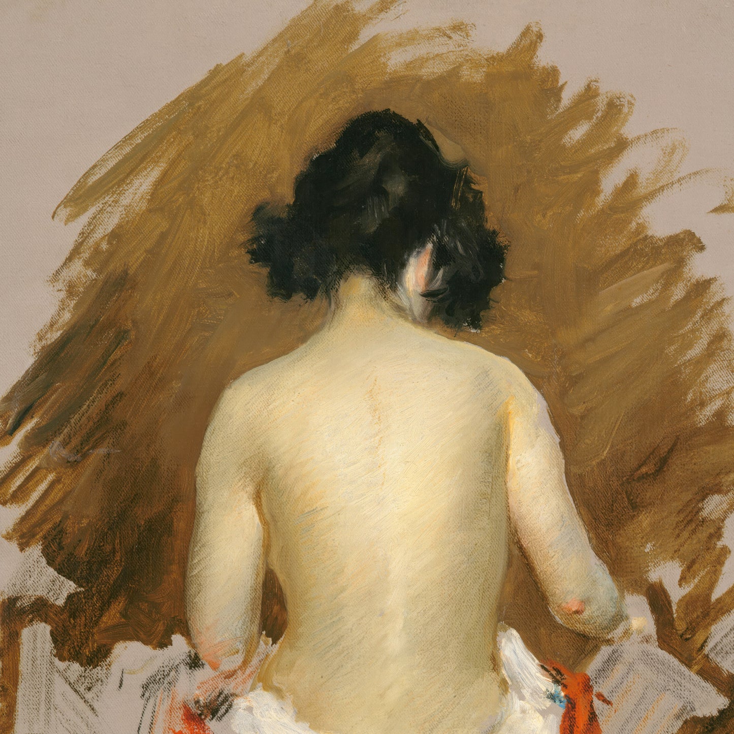 Nude (1901) – William Merritt Chase
