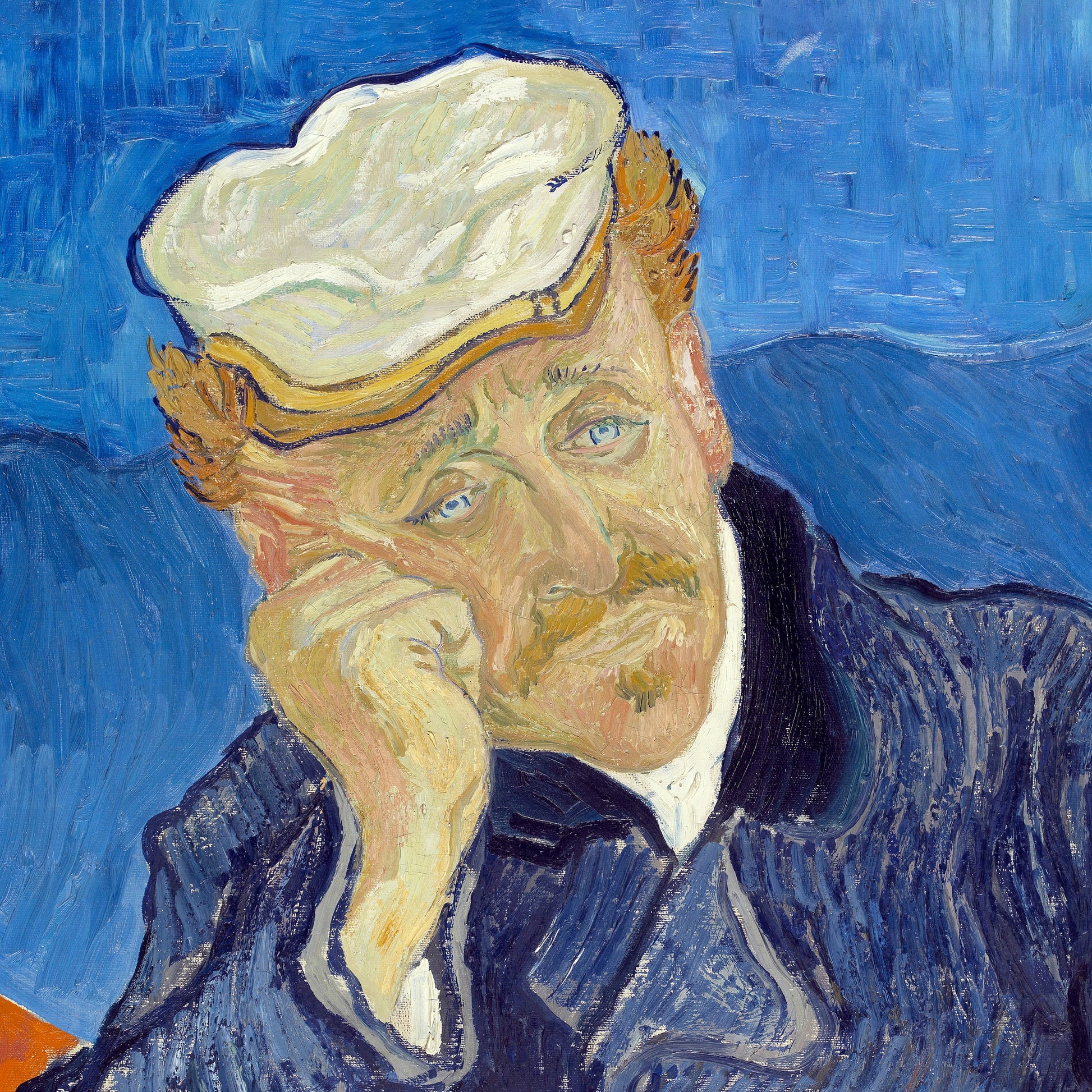 Portrait of Dr. Gachet (1890) – Vincent van Gogh - Printed Masterpieces