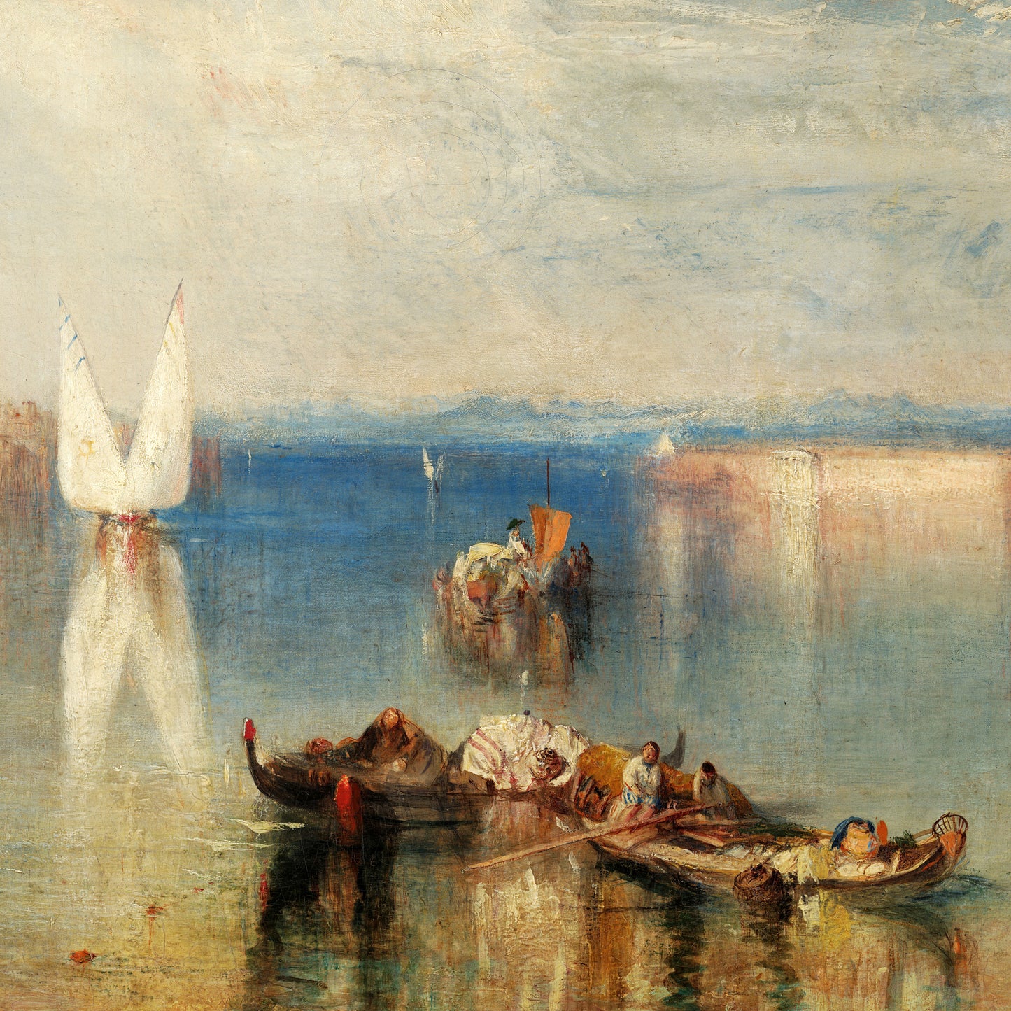 The Campo Santo, Venice (1842) – Joseph Mallord William Turner