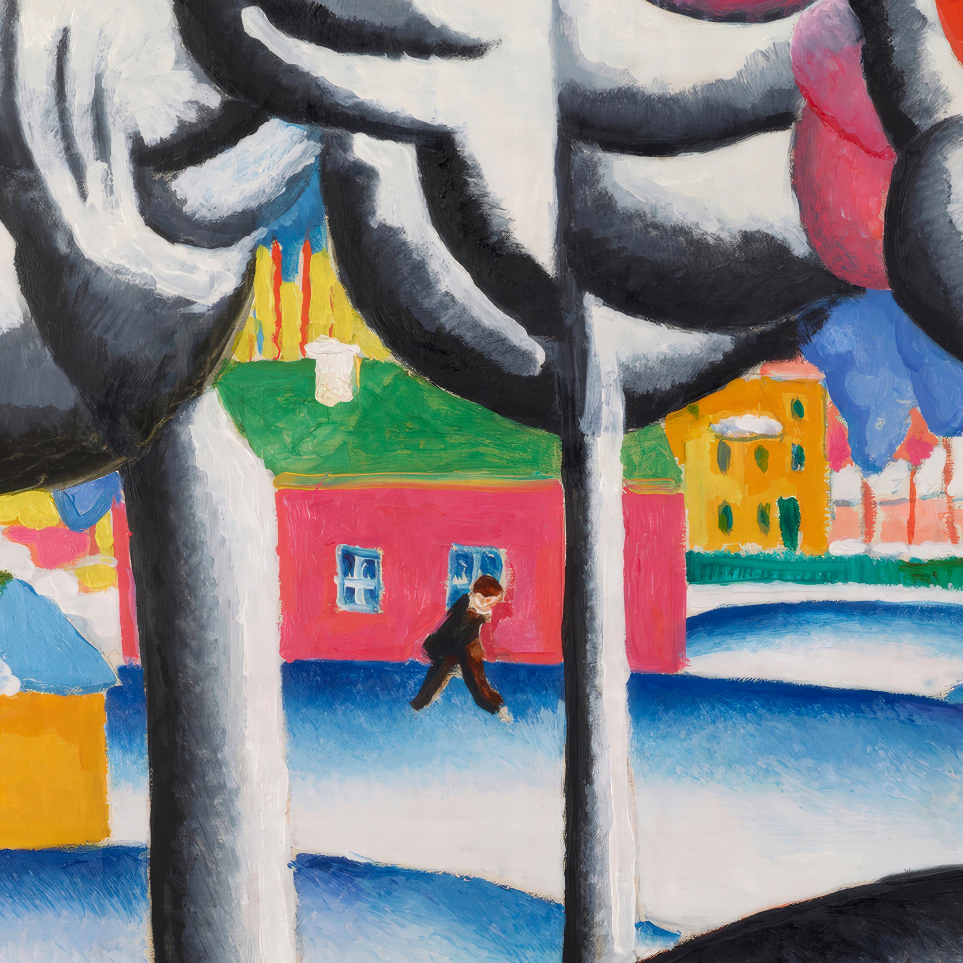 Winter landscape (1930) – Kazimir Malevich