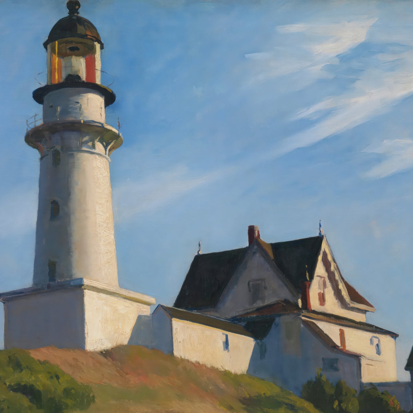 The Lighthouse at Two Lights (1929) – Edward Hopper