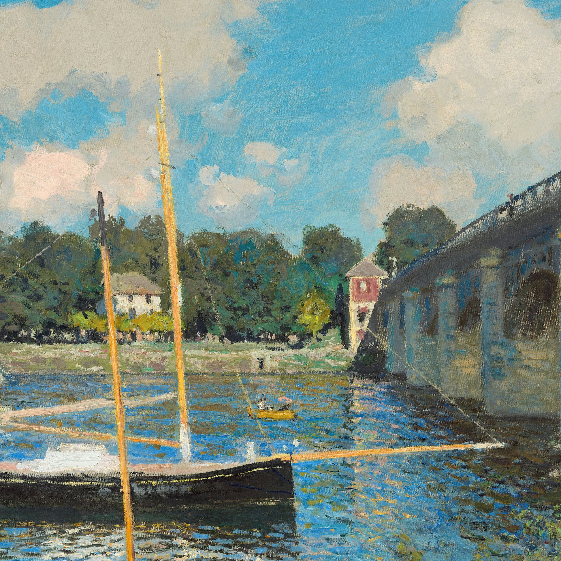 The Bridge at Argenteuil (1874) – Claude Monet