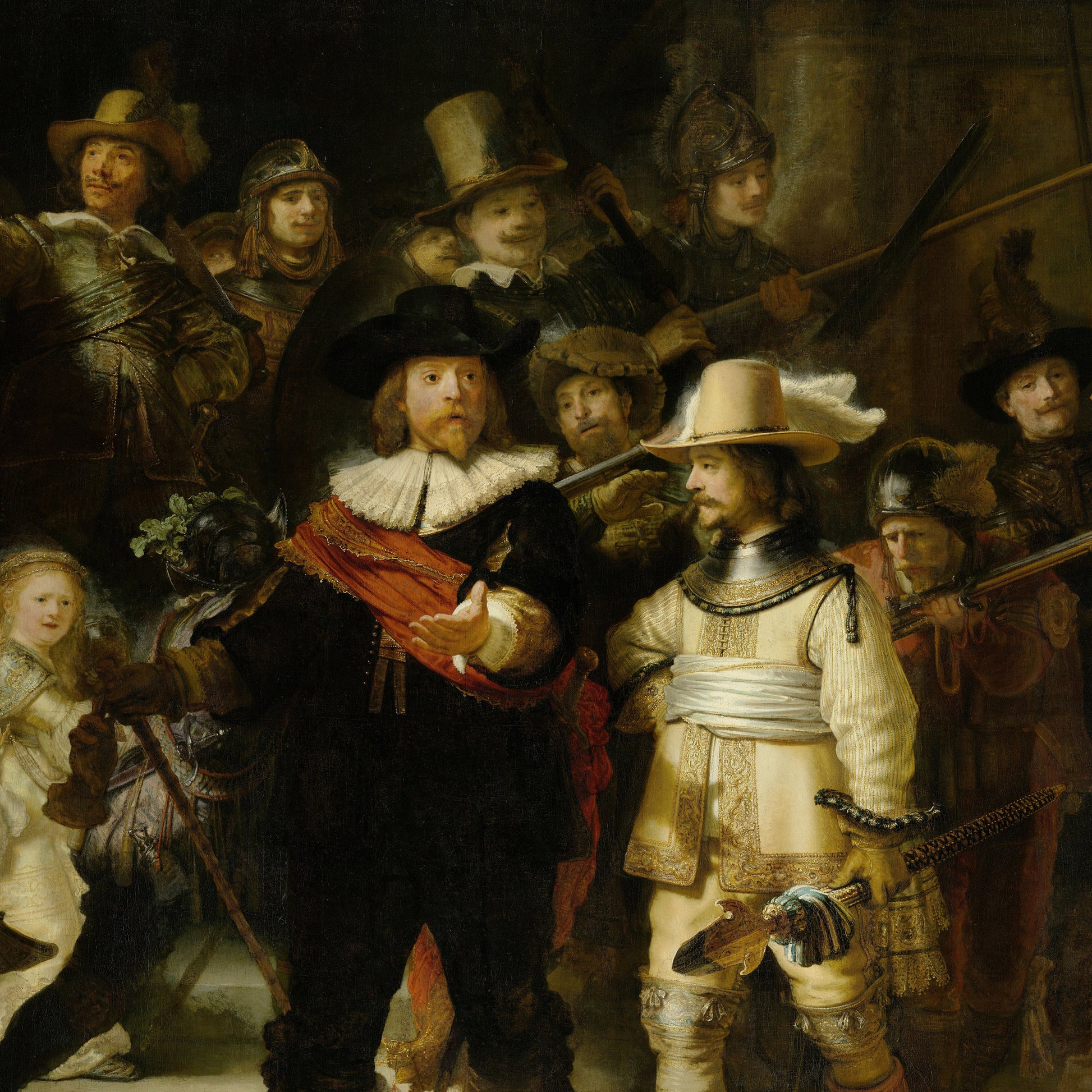 The Nightwatch (1642) – Rembrandt