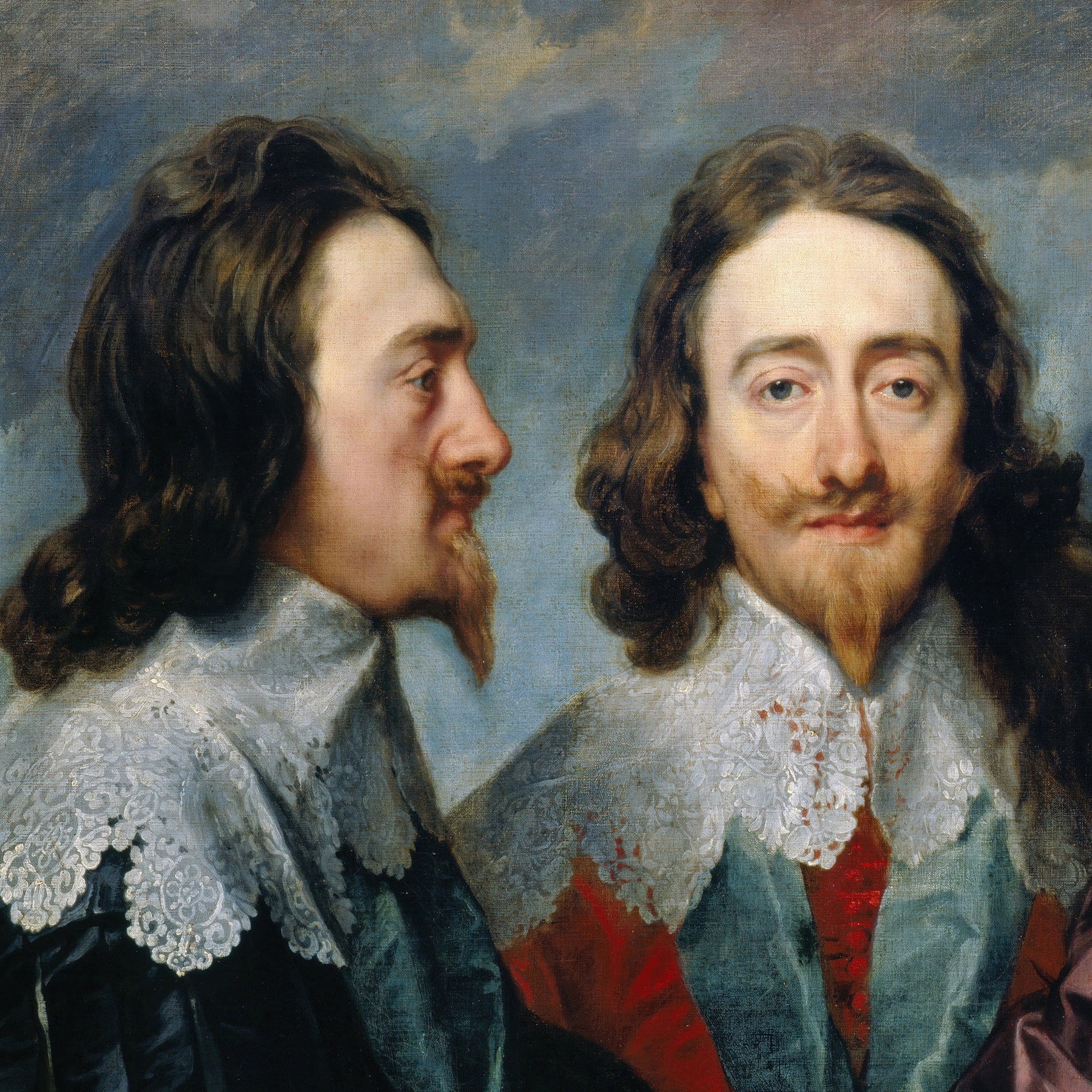 Charles I in Three Positions (1635) – Anthony van Dyck